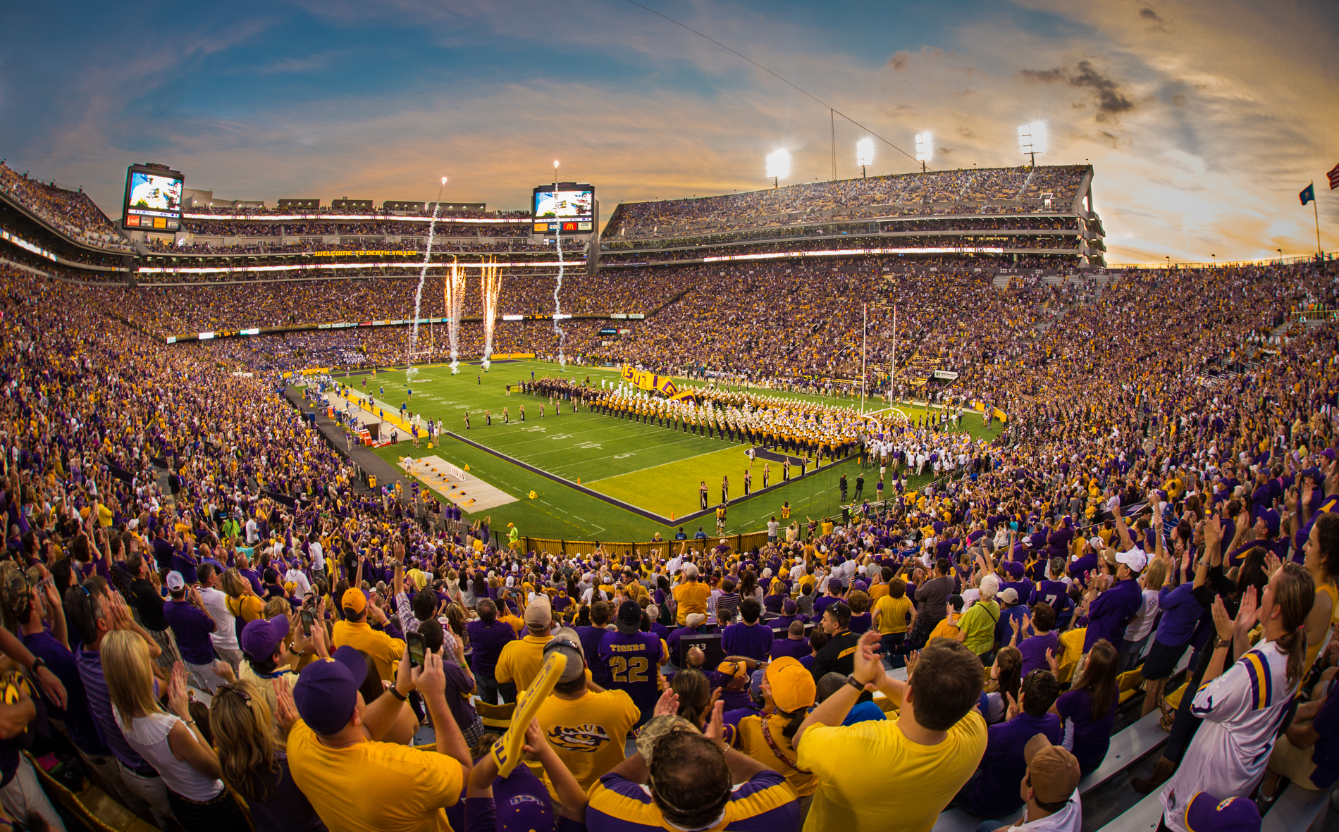 High Resolution Lsu Tiger Stadium - HD Wallpaper 