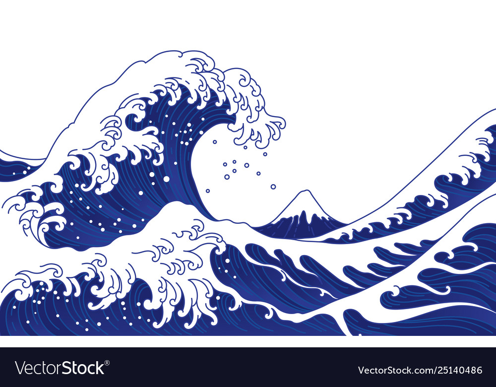 Great Wave Off Kanagawa Clipart - HD Wallpaper 