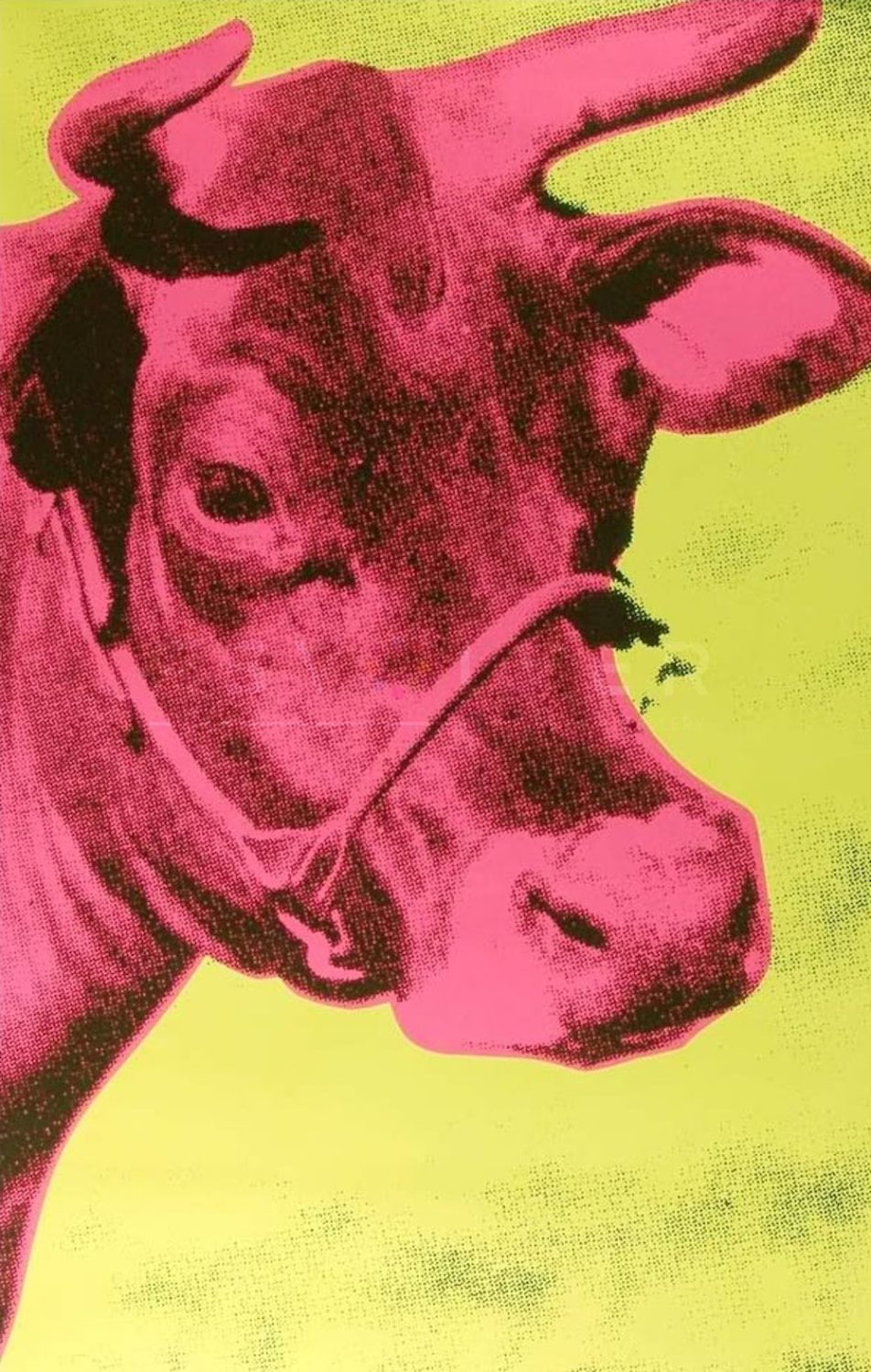 Warhol Cow - HD Wallpaper 