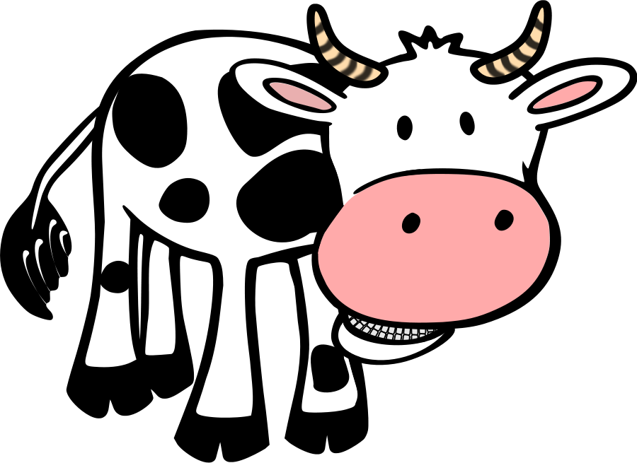 Clipart Transparent Cow - HD Wallpaper 