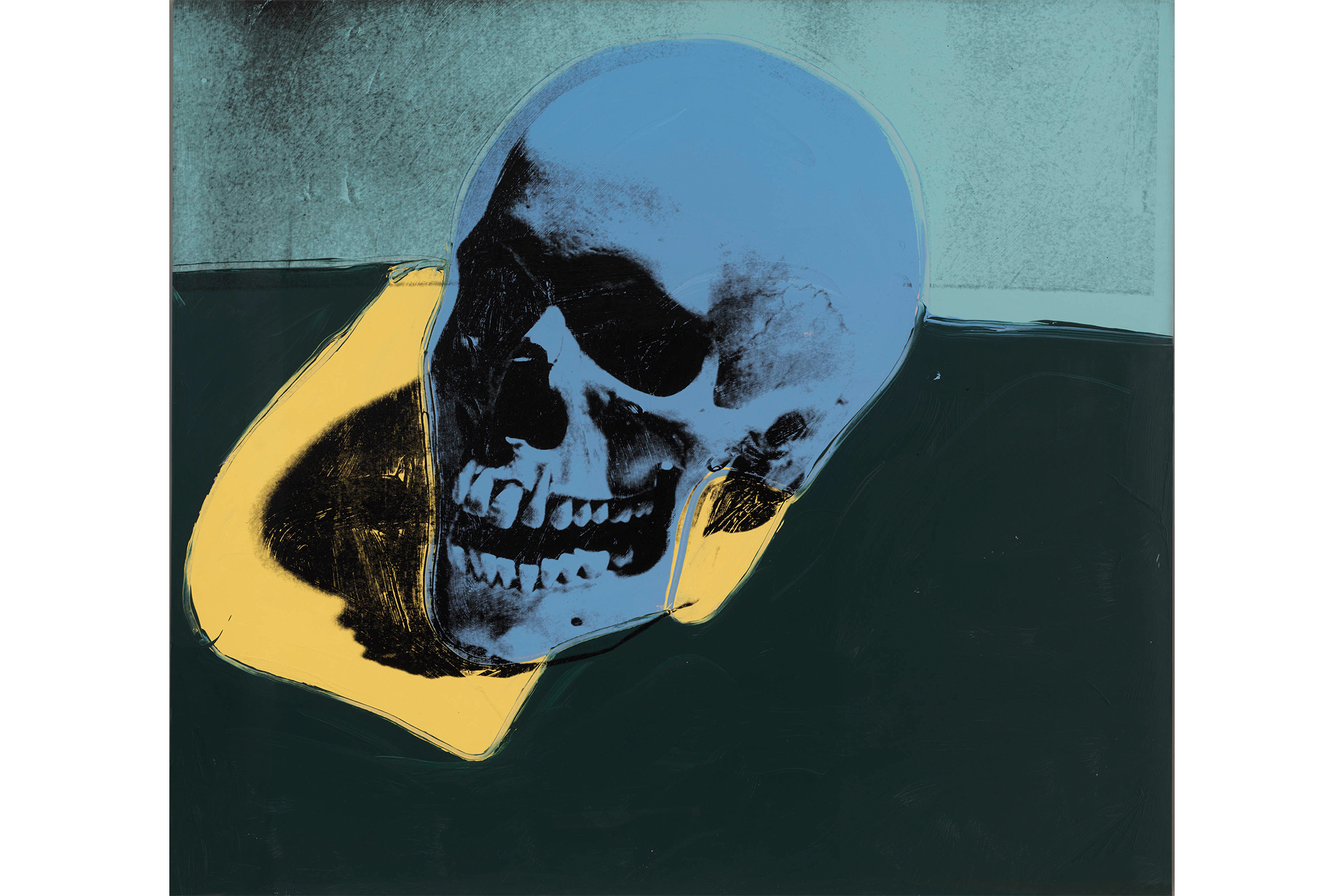 Andy Warhol Skull - HD Wallpaper 