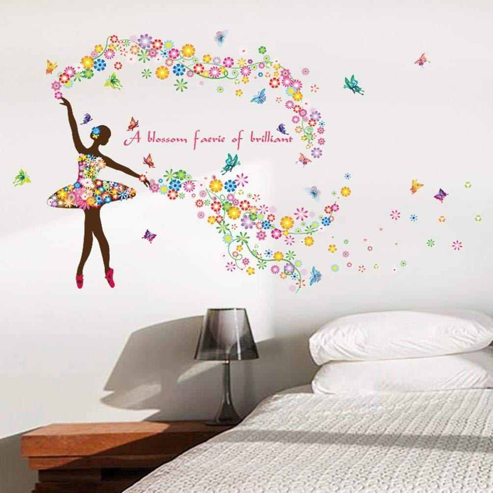 Wall Stickers 3d For Girls - HD Wallpaper 