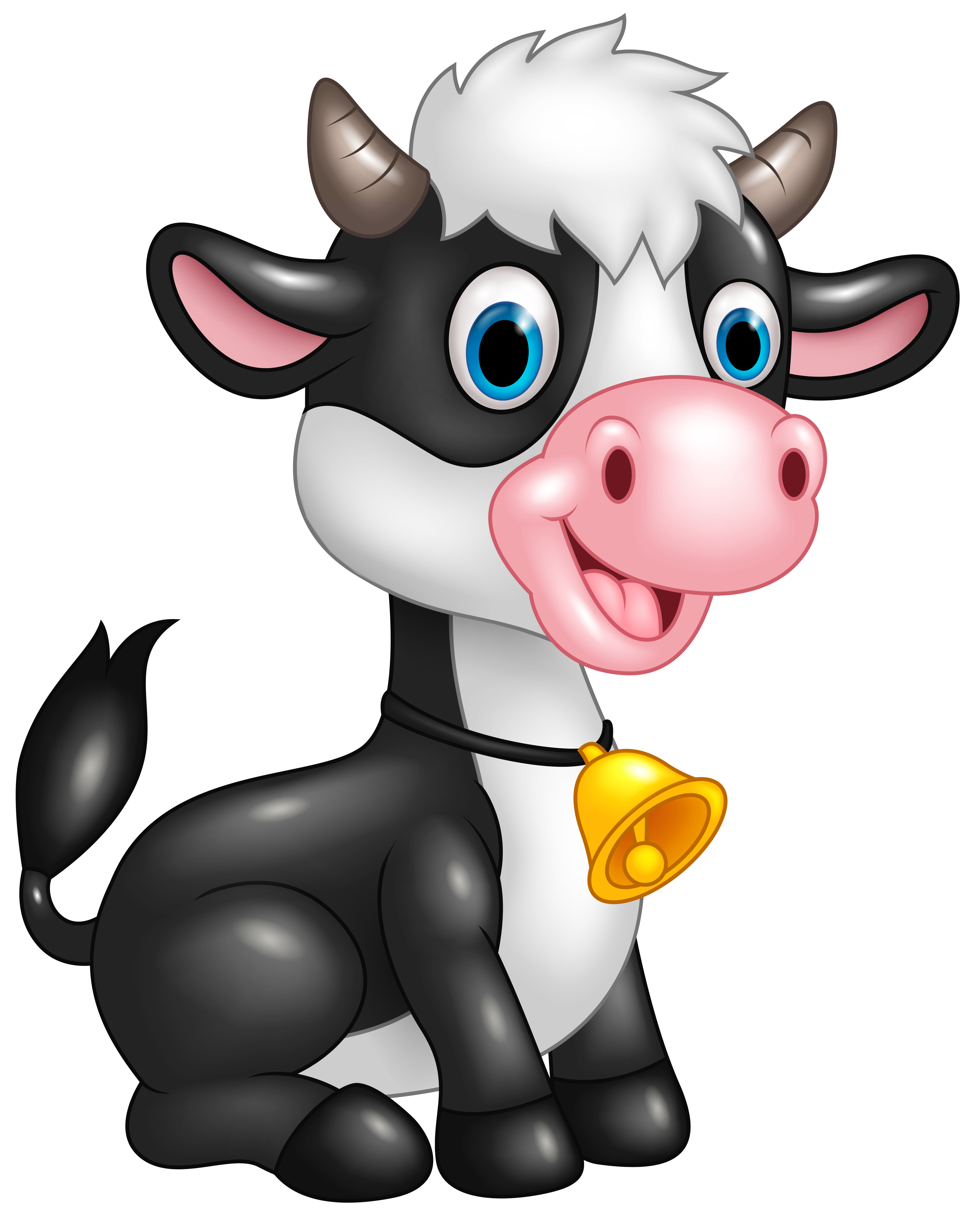 Clipart Transparent Background Cows - HD Wallpaper 