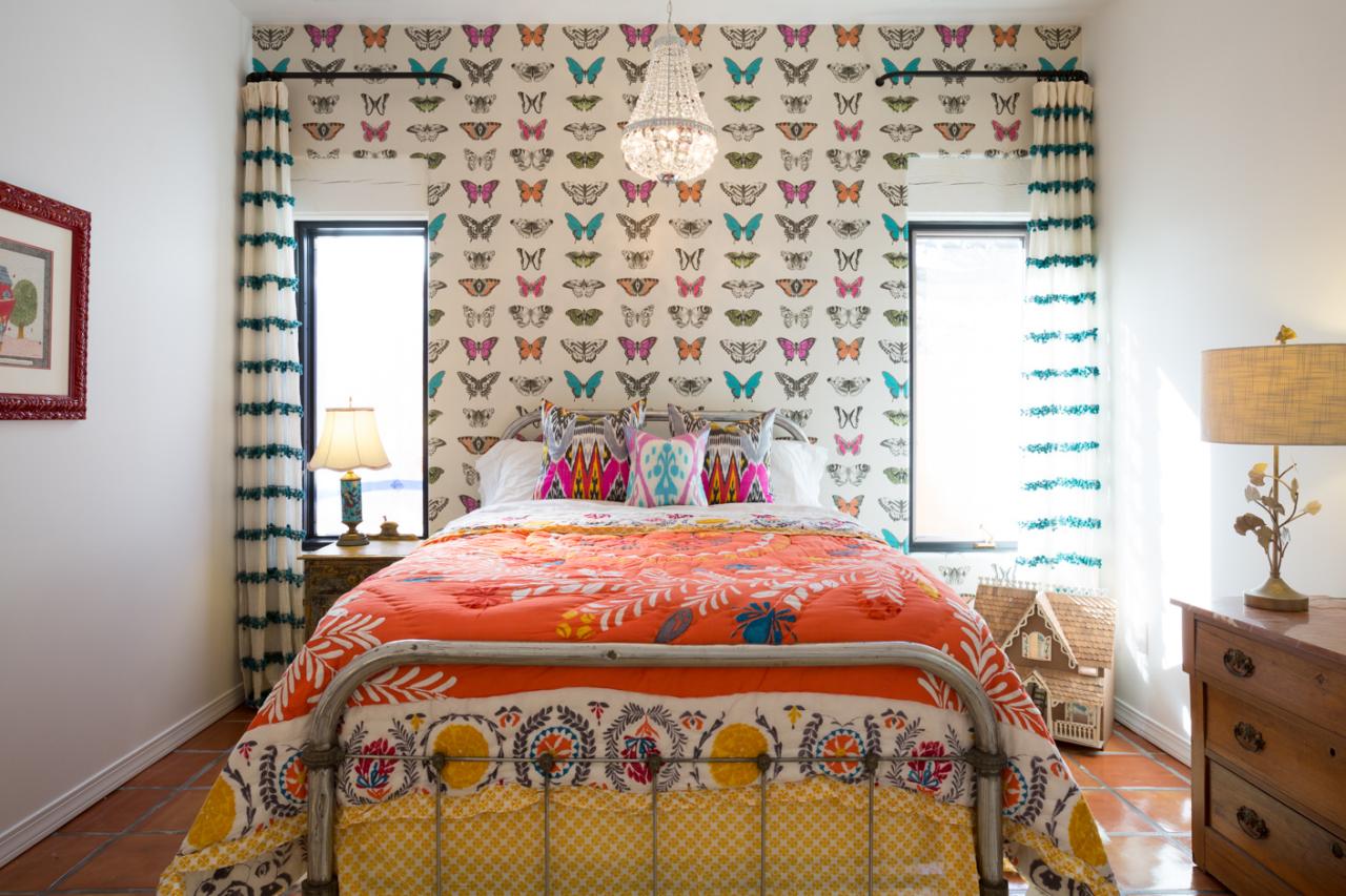 White Eclectic Girls Room - Bedroom - HD Wallpaper 