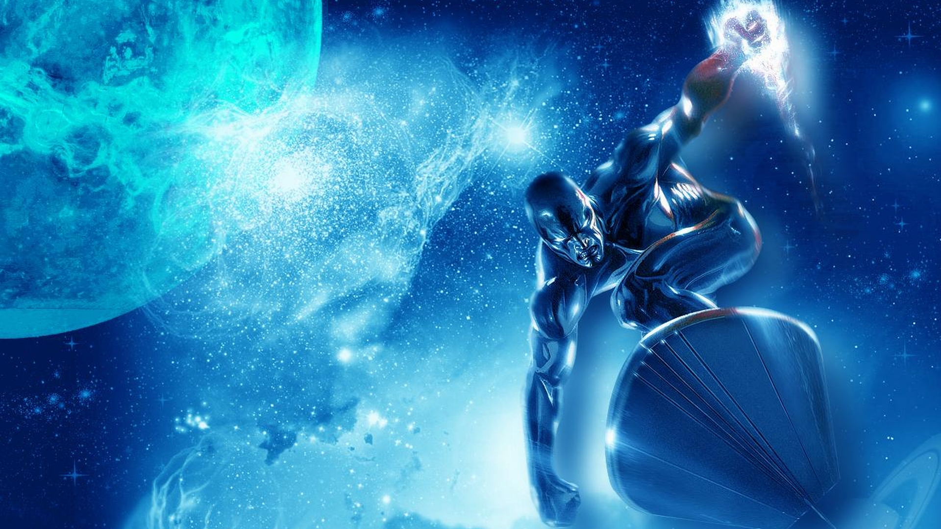 Silver Surfer Wallpaper 4k - HD Wallpaper 