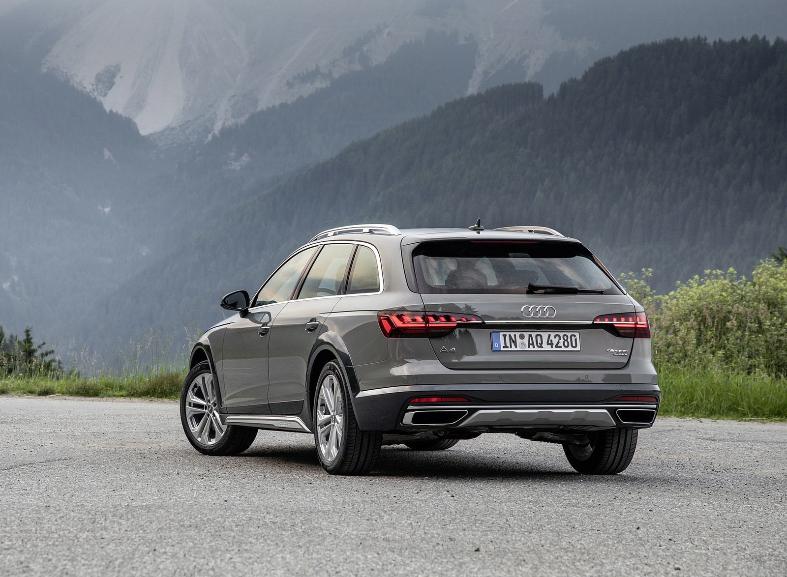 2020 Audi A4 Allroad Rear Three-quarter Wallpapers - Audi A4 Allroad 2020 - HD Wallpaper 