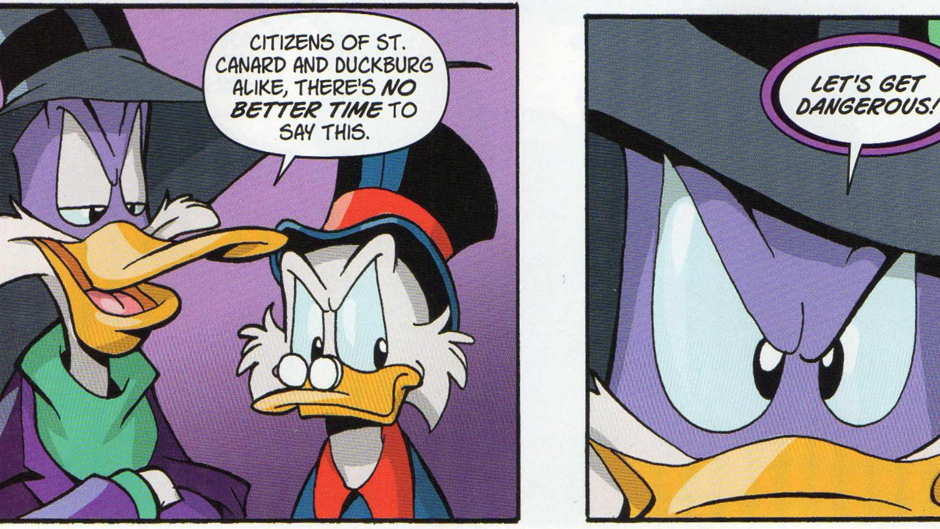 Darkwing Duck Ducktales Comic - HD Wallpaper 