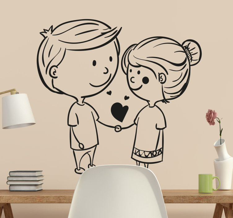Wall Love Stickers - HD Wallpaper 