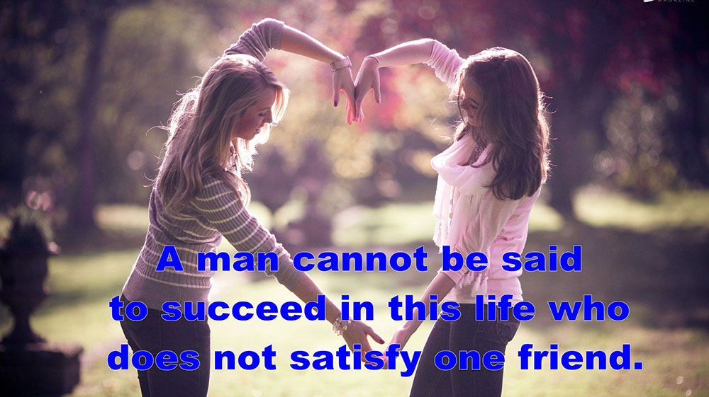 Happy Friendship Day Wallpapers Greetings Images - Quotes Of Lovely Friend - HD Wallpaper 