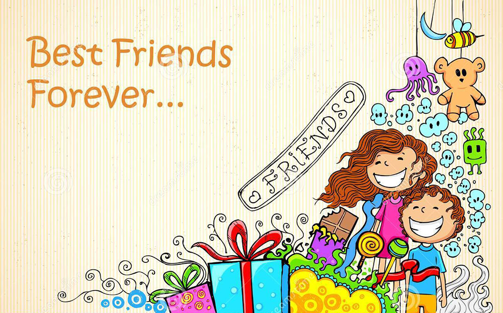 Happy Friendship Day Wallpapers Greetings Images - Happy Friendship Day Handmade Card - HD Wallpaper 