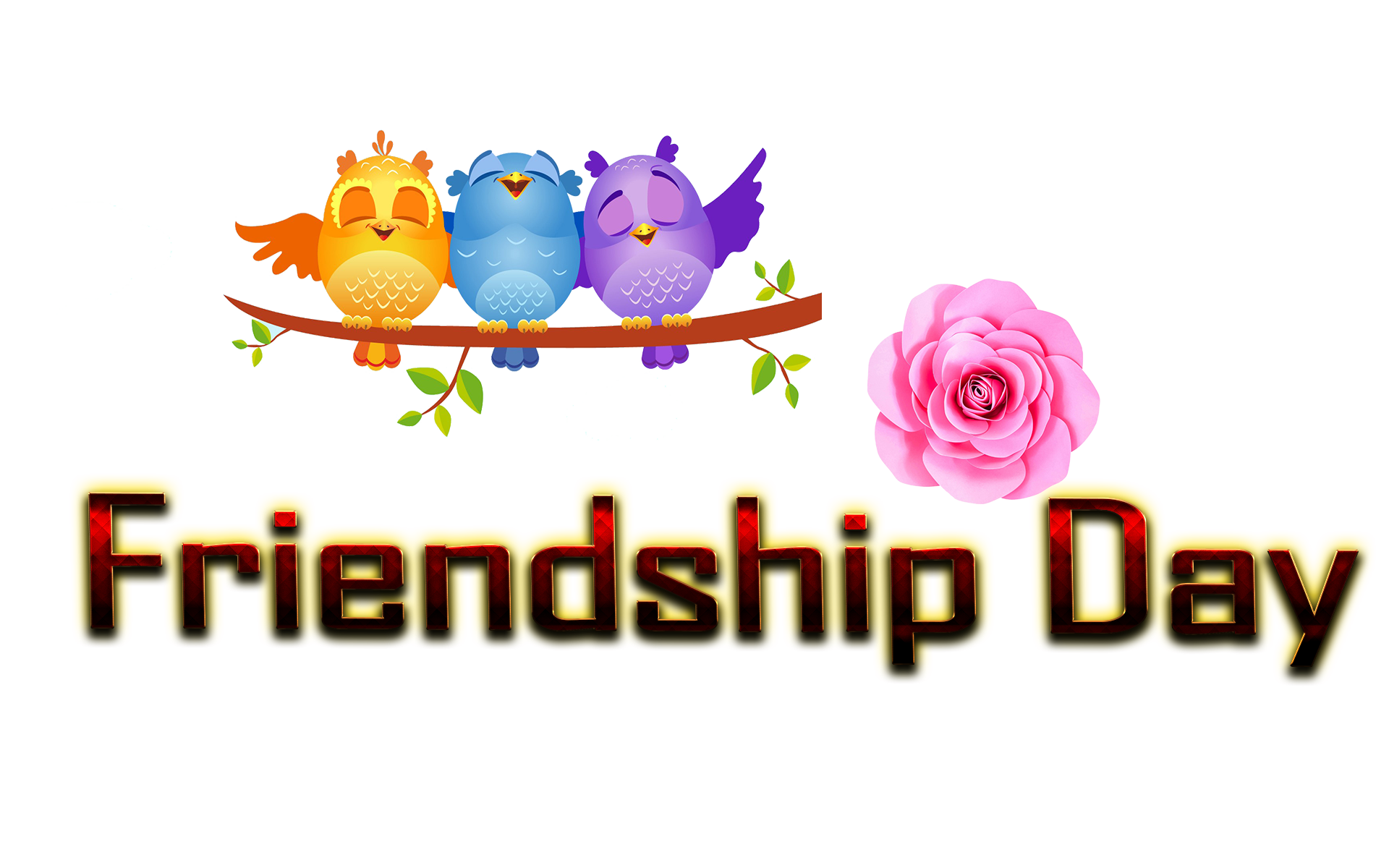 Friendship Day Png Free Background - Happy Friendship Day Date 2019 - HD Wallpaper 
