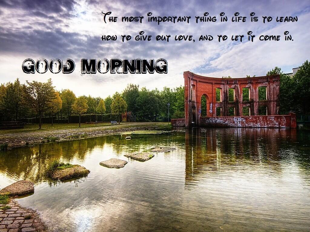 Good Morning Images With Nature - Nature Whatsapp Good Morning - HD Wallpaper 