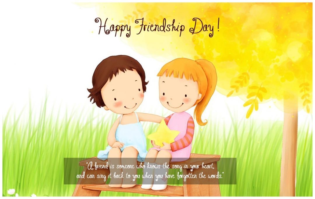 Friendship Day Quotes Hd Wallpapers/whatsapp Status - Happy Friendship Day Poetry - HD Wallpaper 