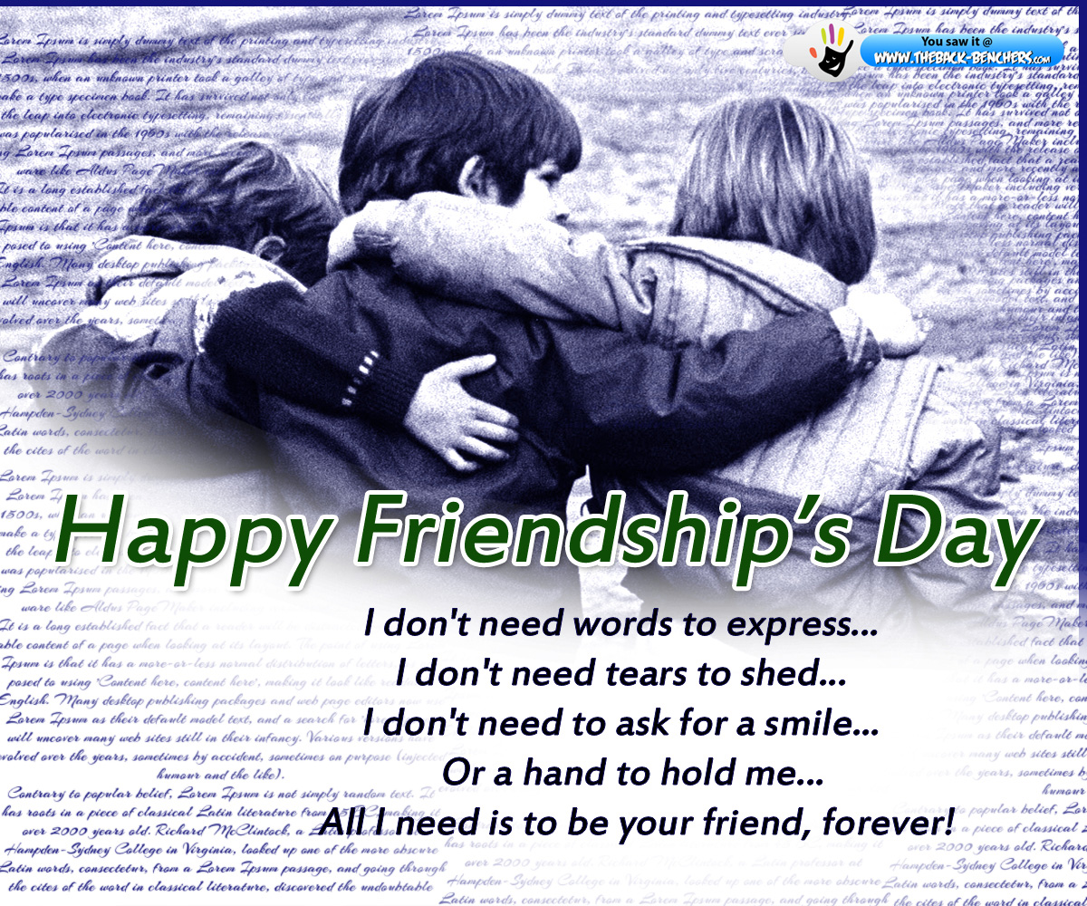 Happy Friendship Day Wallpapers Free Download - Friendship Day Images Hd  Download - 1200x1000 Wallpaper 