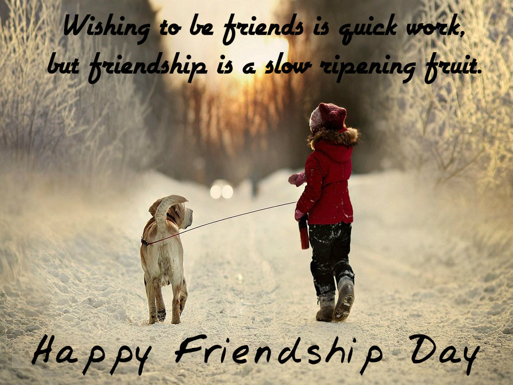 Happy Friendship Day Full Hd - 1024x768 Wallpaper 