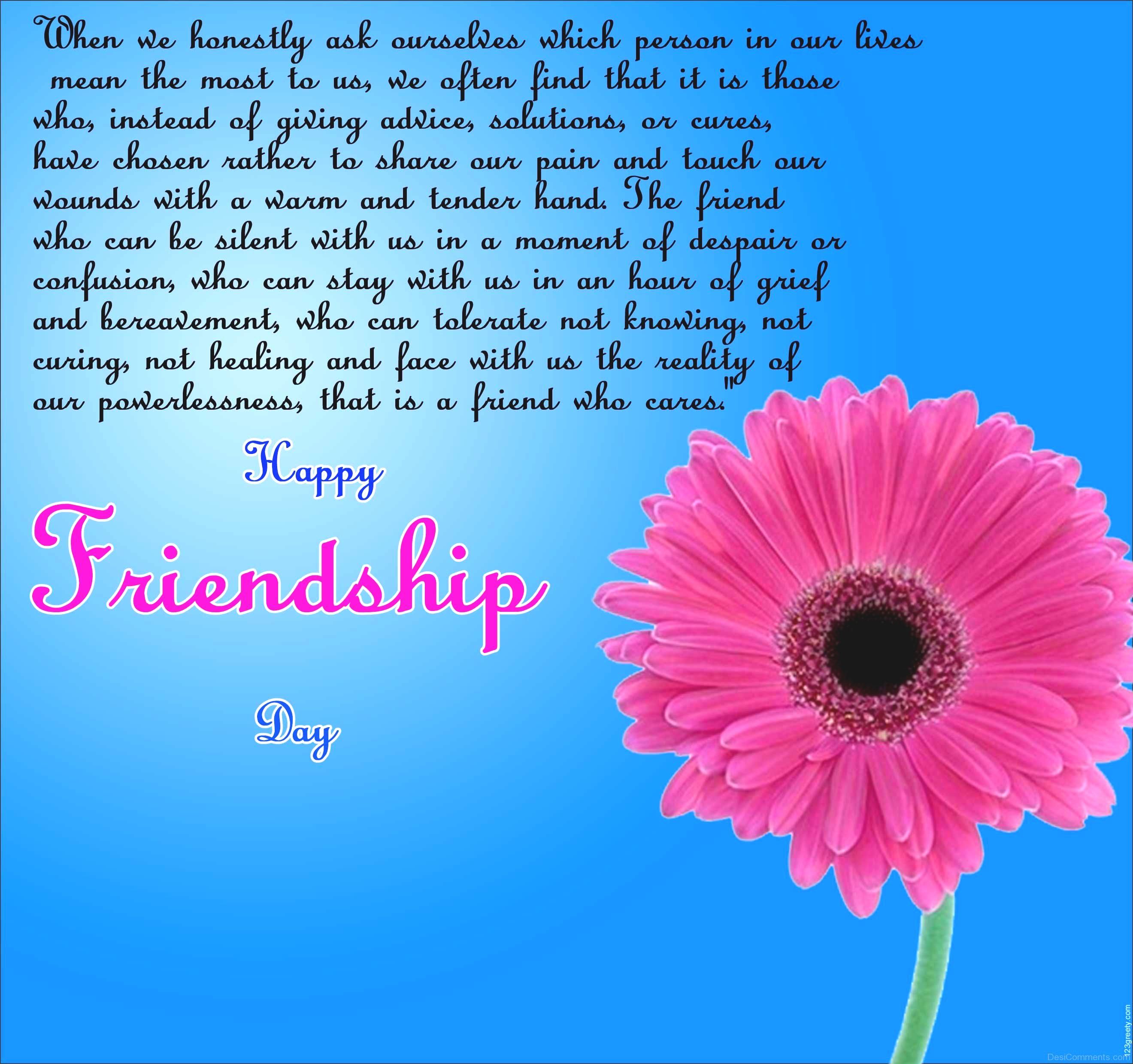 Friendship Day August 5 - HD Wallpaper 