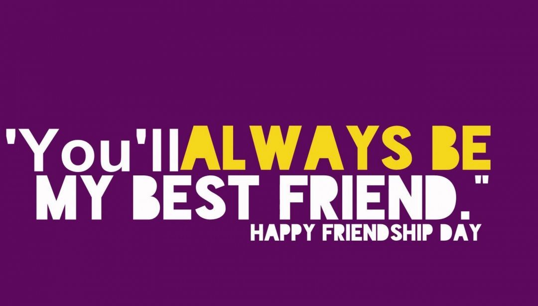 Friendship Day Quotes Hd Wallpapers/whatsapp Status - Graphic Design - HD Wallpaper 