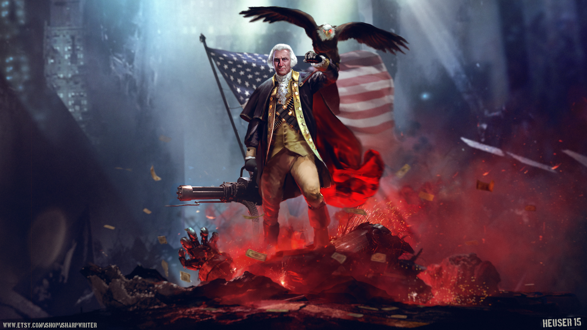 George Washington Cool - HD Wallpaper 