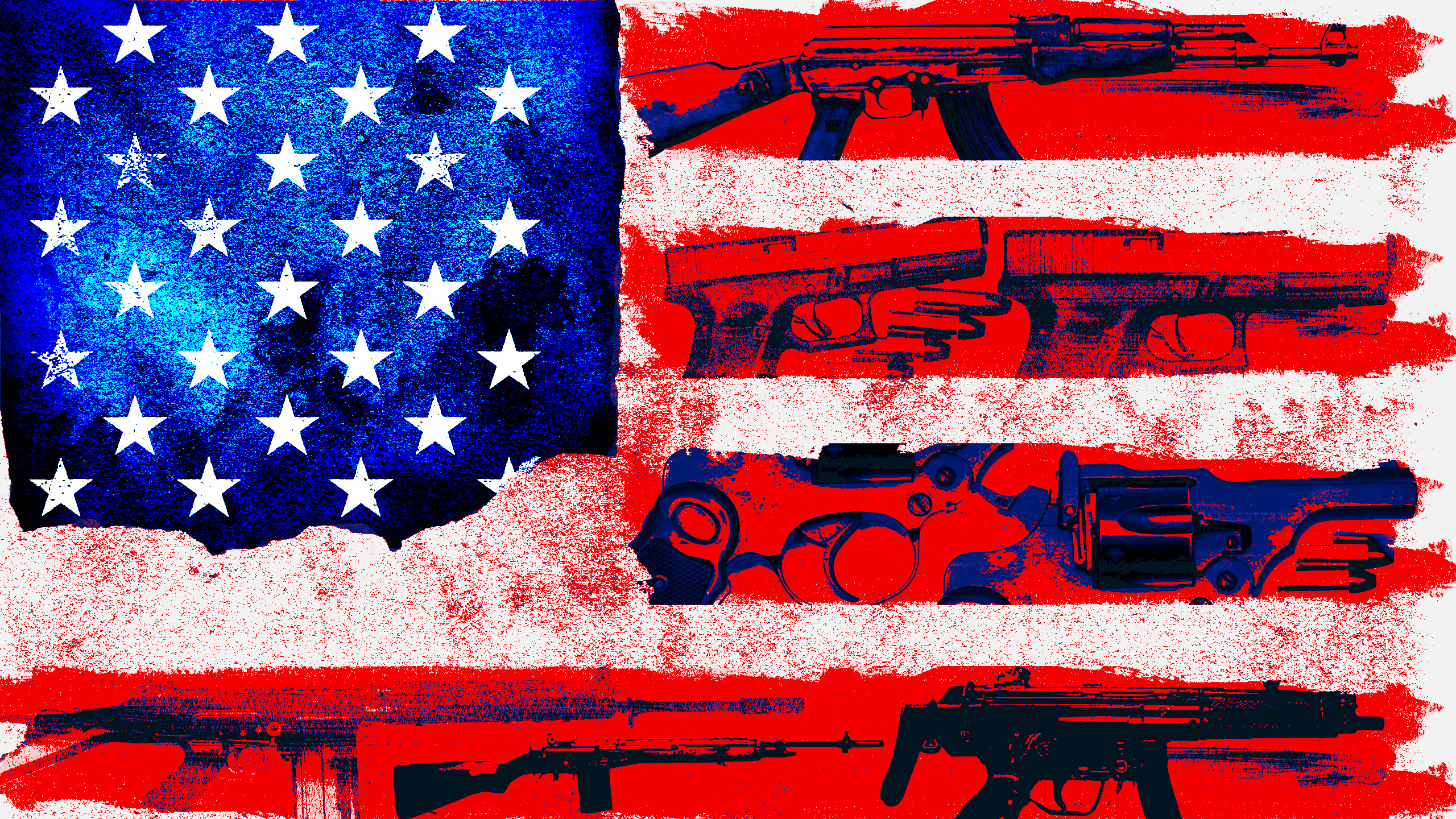 Guns America - HD Wallpaper 