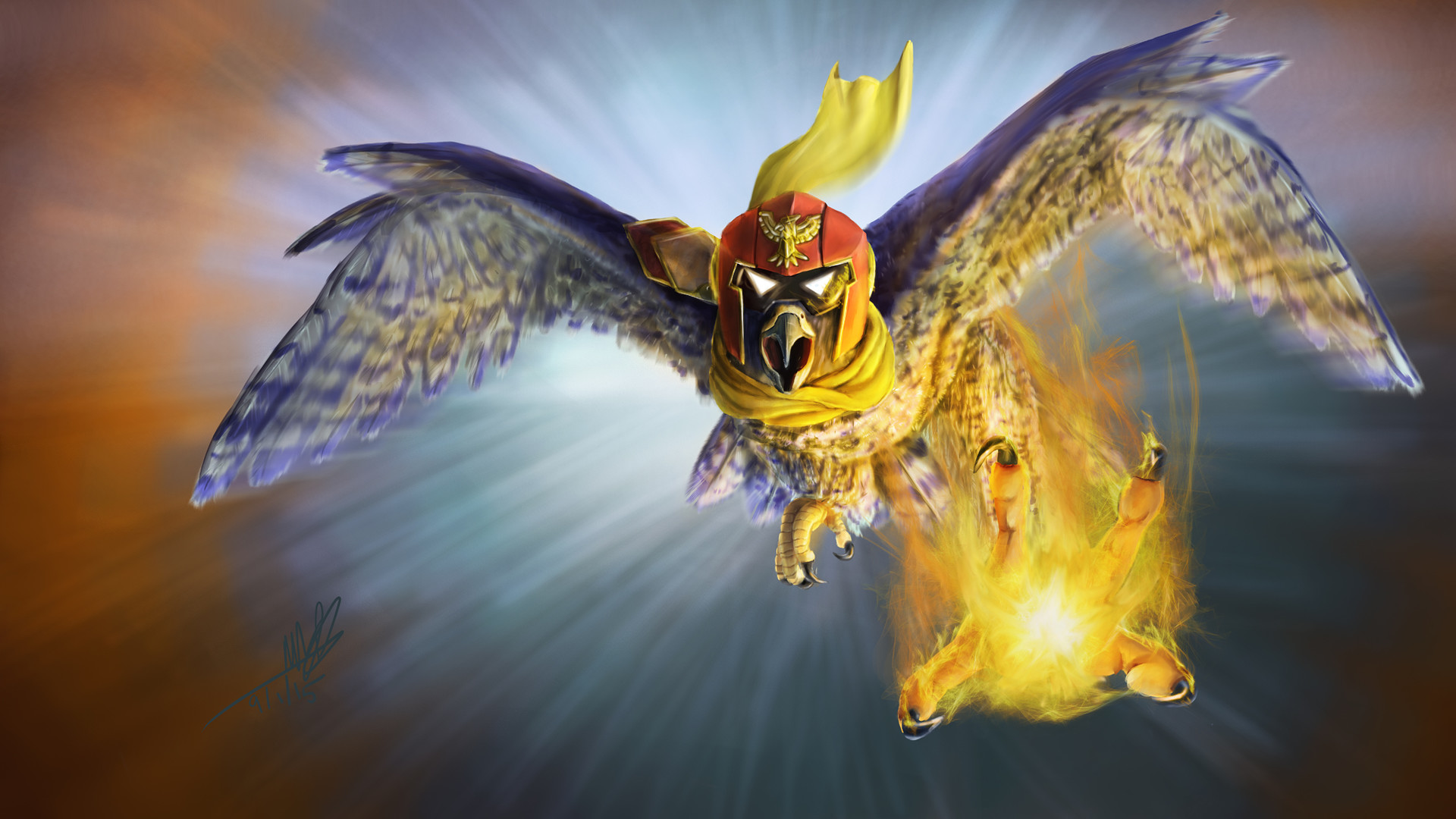 Golden Eagle - HD Wallpaper 