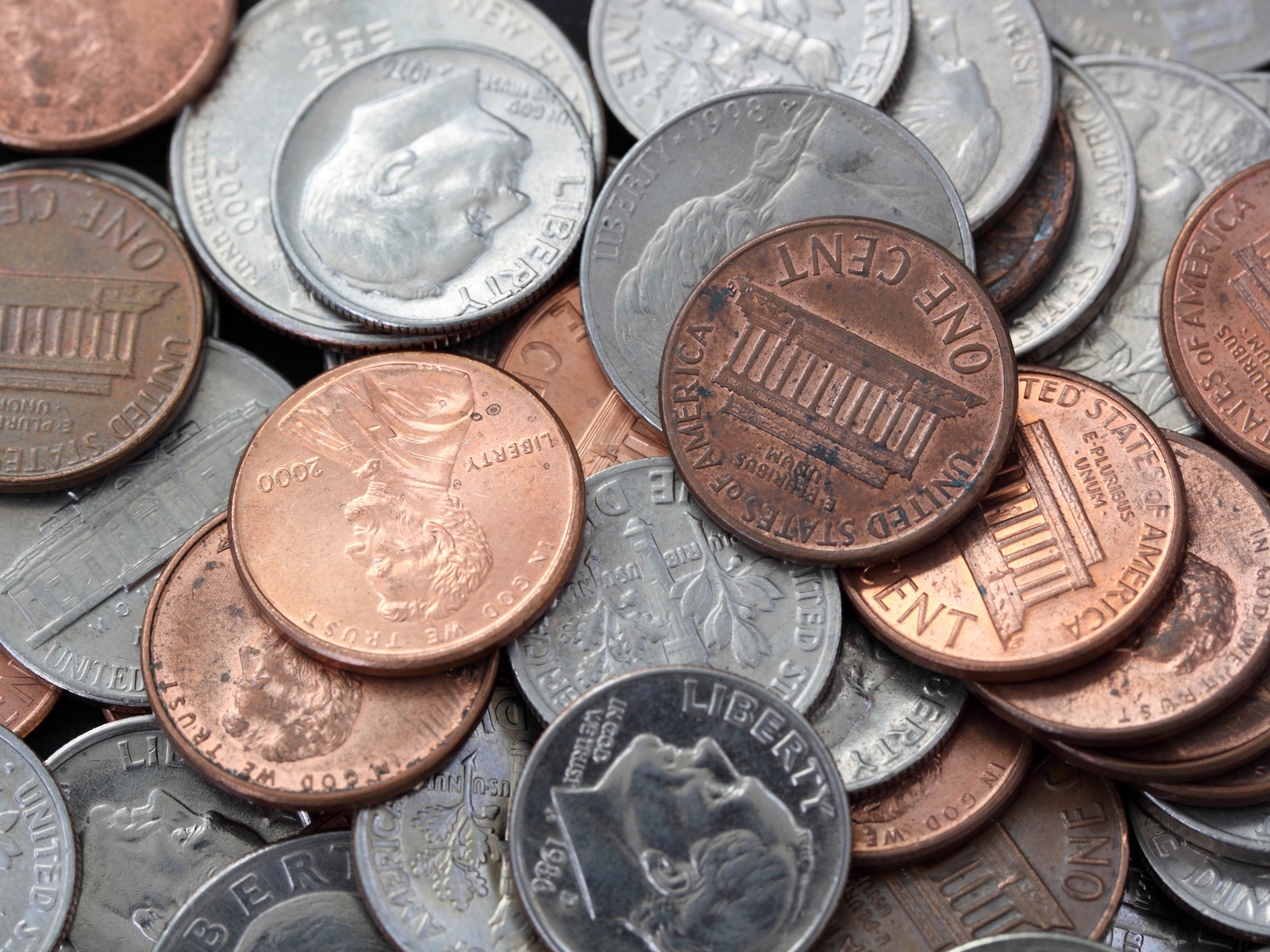 Wallpaper Coins, Cents, America - Coins 1080p - HD Wallpaper 