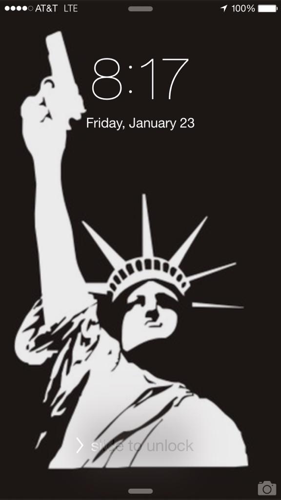 Lady Liberty With Gun - HD Wallpaper 