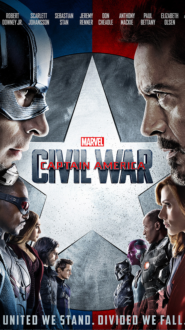 Captain America Civil War Wallpapers Iphone - HD Wallpaper 