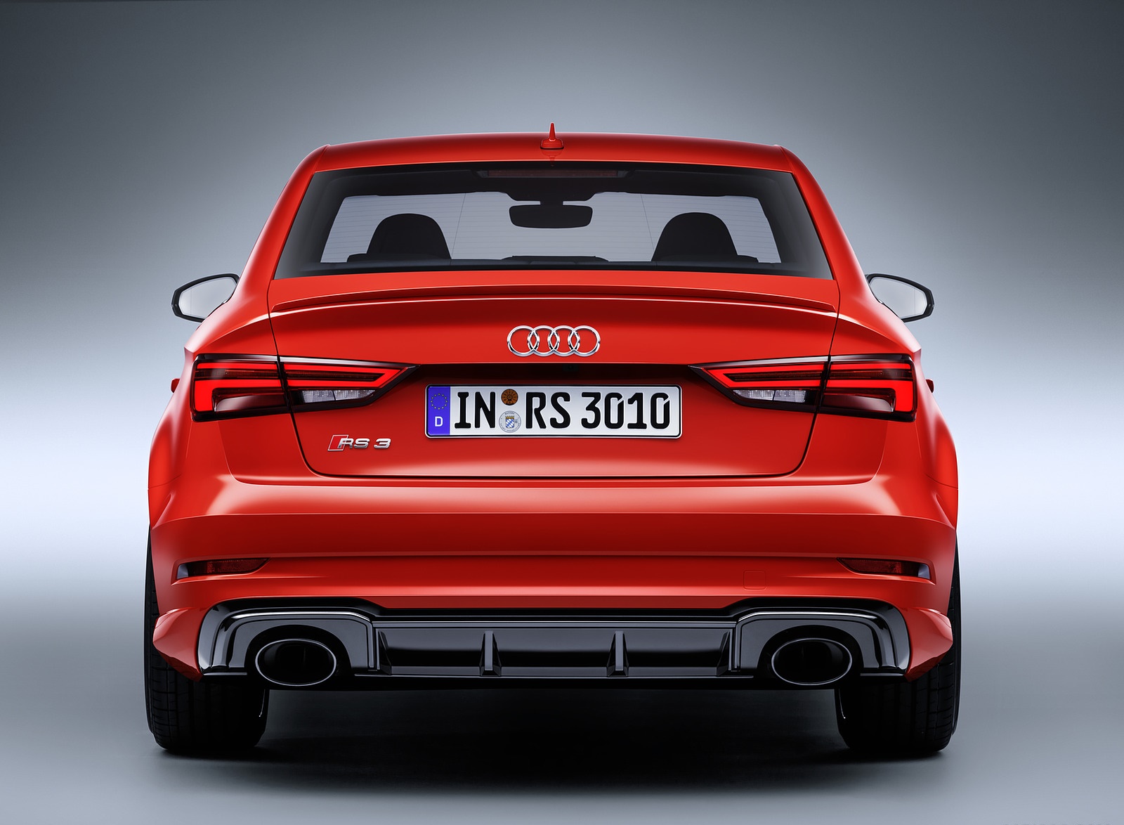 2018 Audi Rs3 Sedan Rear Wallpapers - Audi Rs 3 2018 - HD Wallpaper 