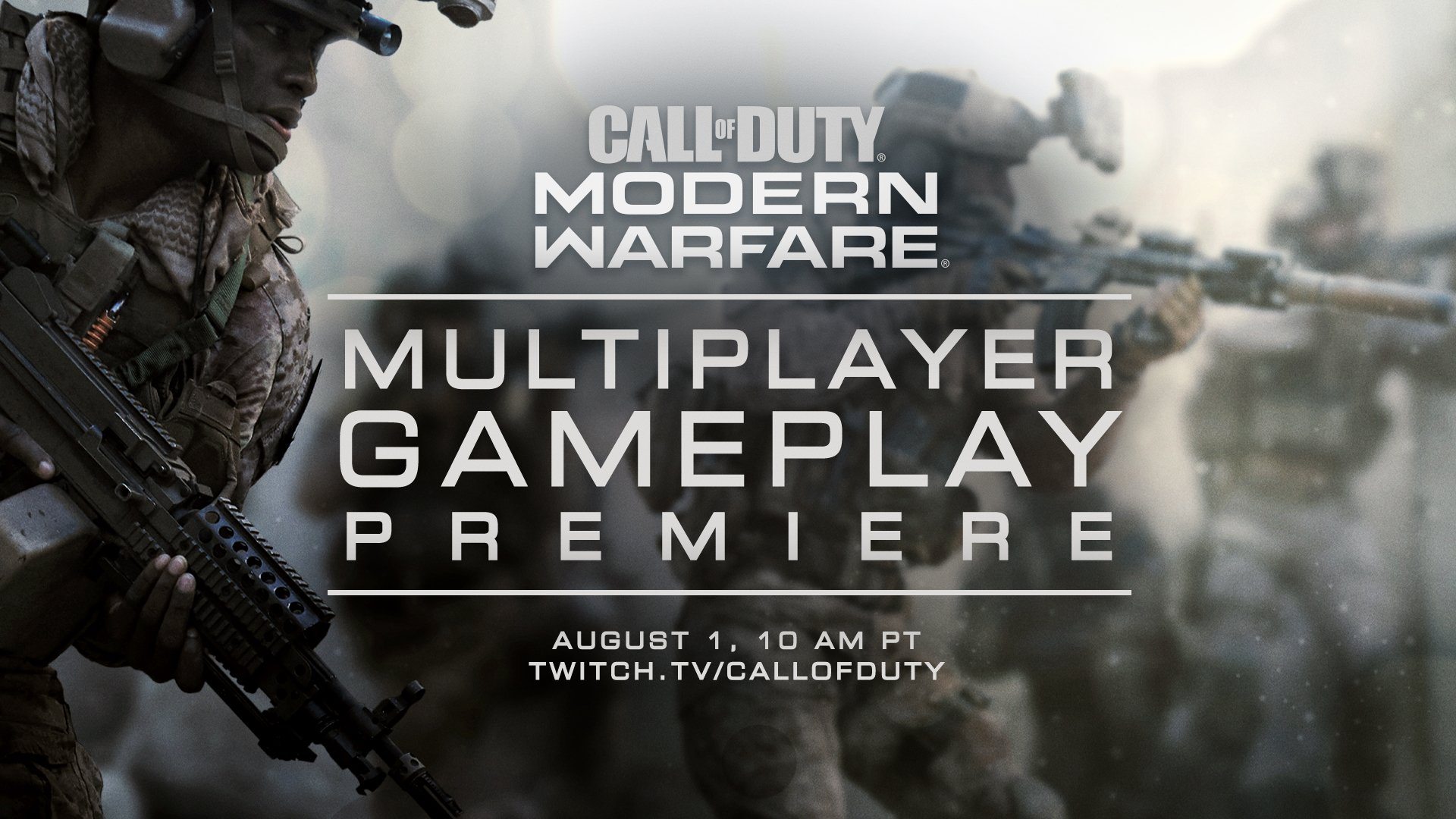 Call Of Duty - Modern Warfare Multiplayer Reveal - HD Wallpaper 