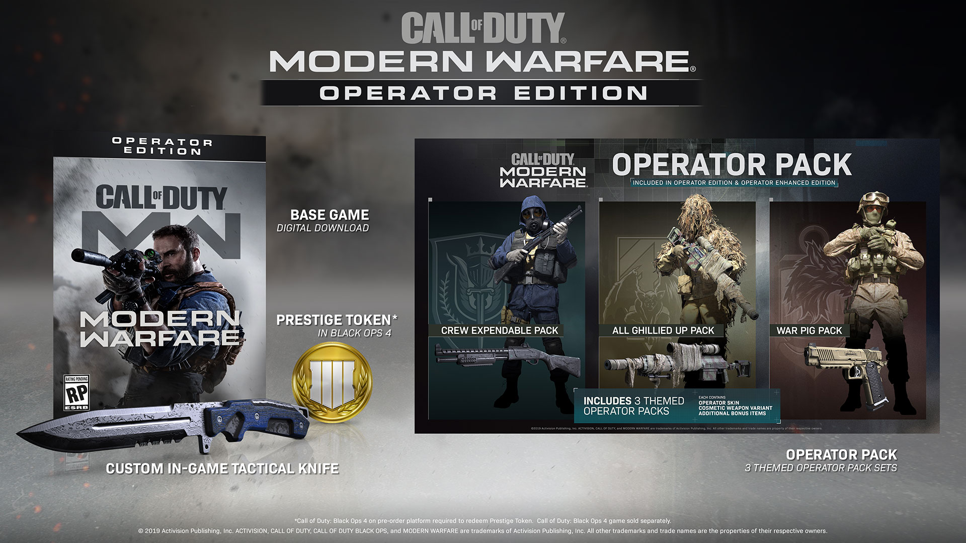Call Of Duty Modern Warfare Operator Edition - HD Wallpaper 