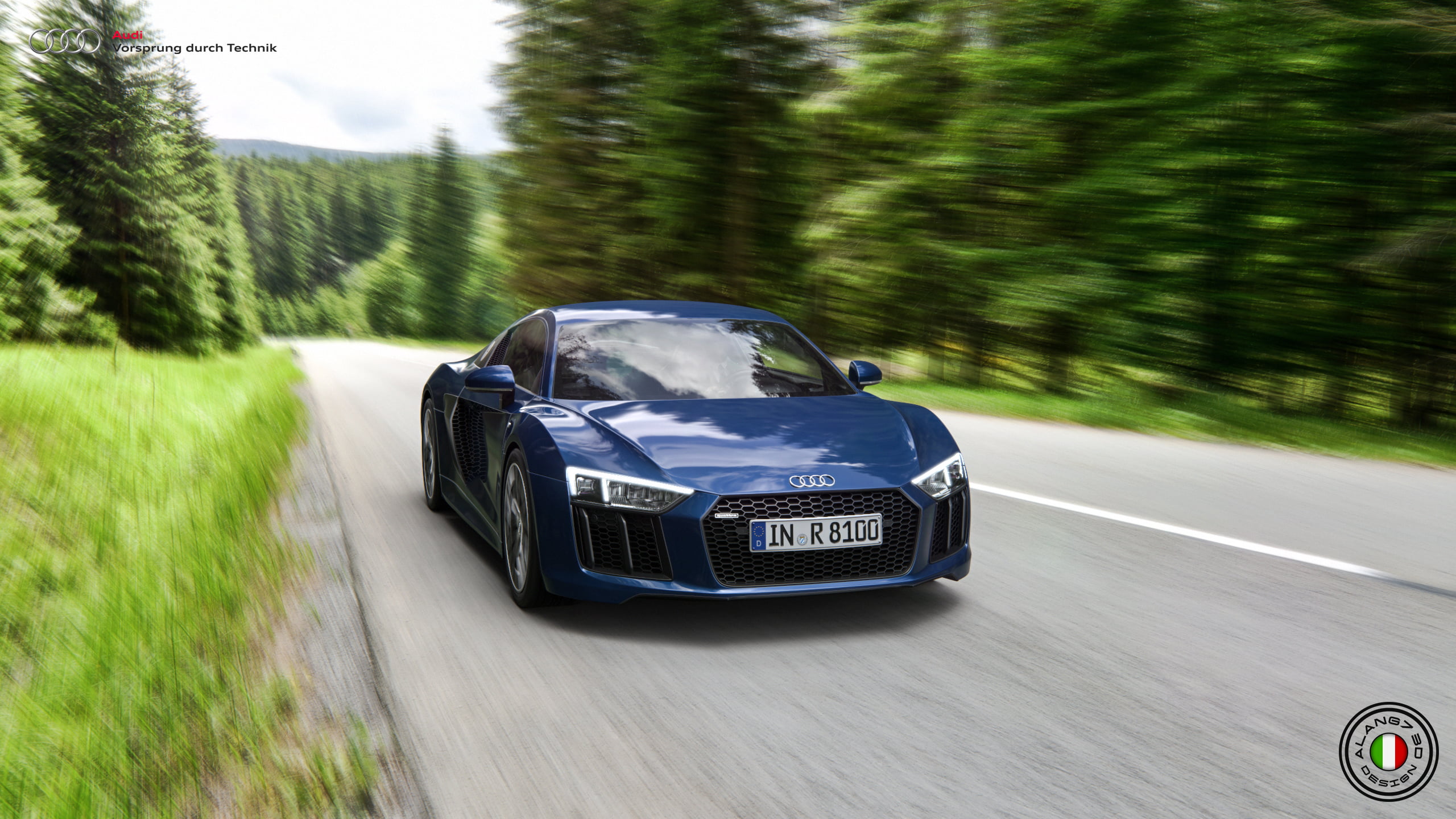 Audi R8 - HD Wallpaper 