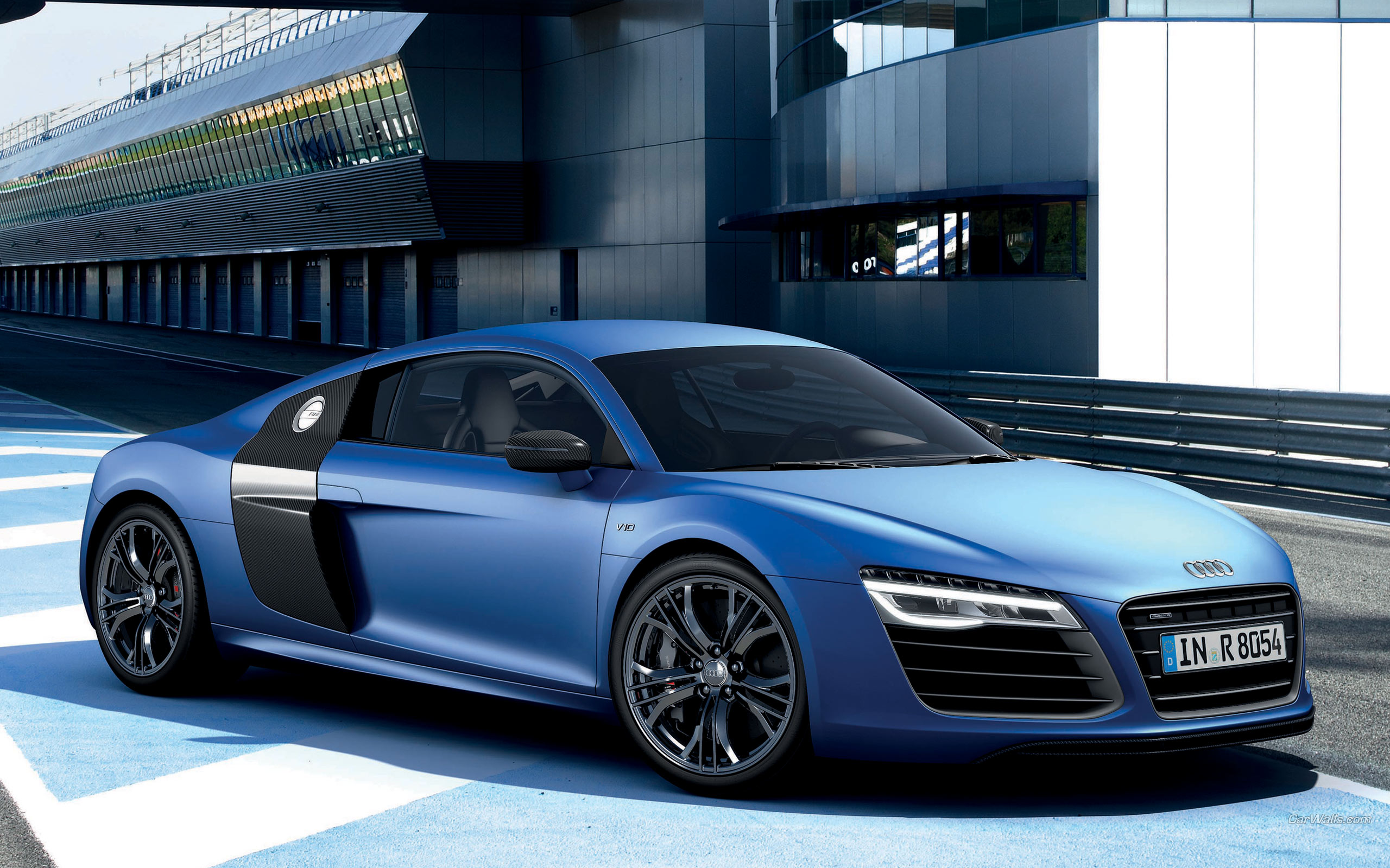 Audi R8 V10 Plusx - HD Wallpaper 