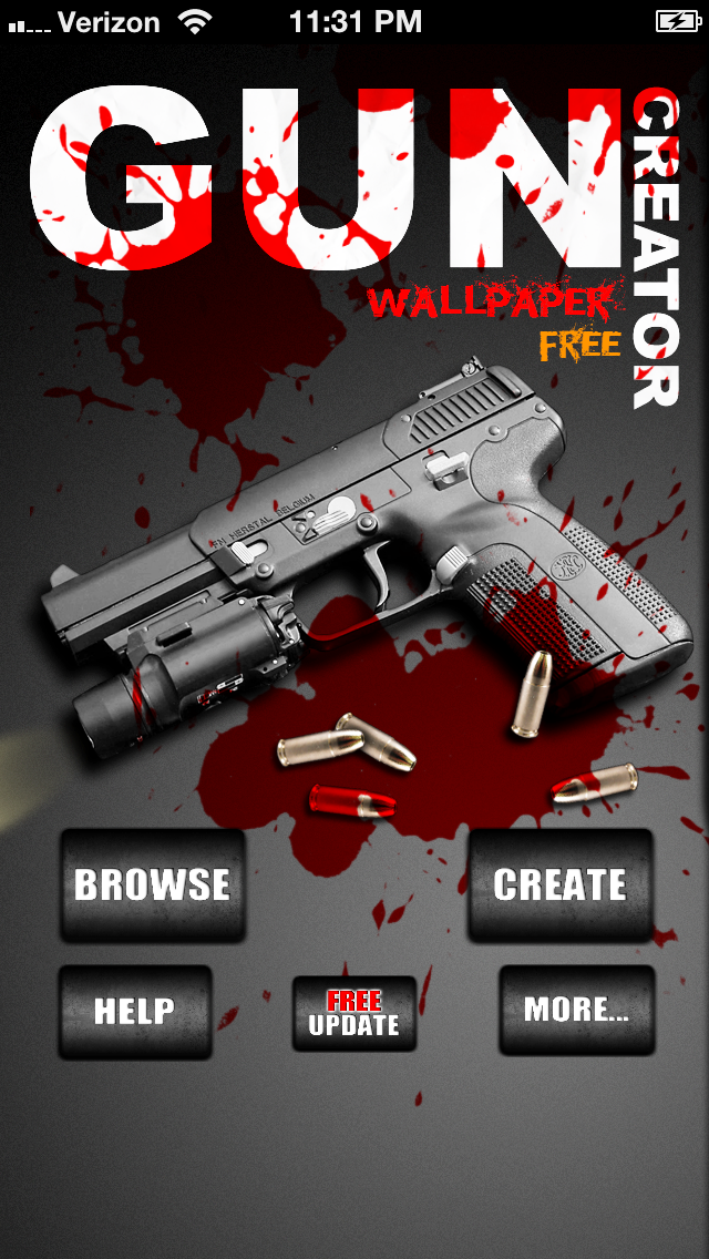 Iphone Gun Wallpaper Hd - HD Wallpaper 