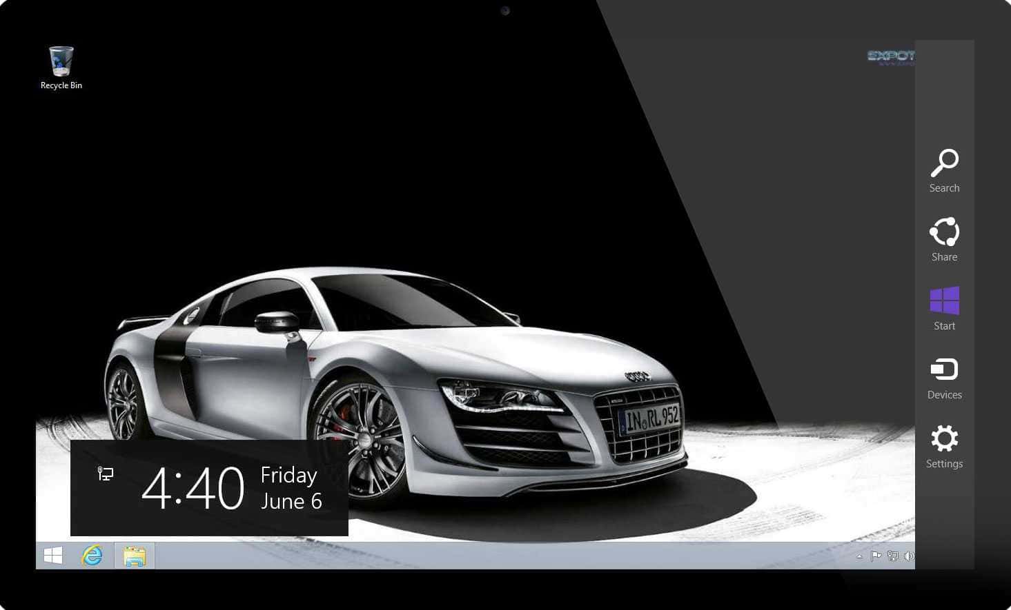 Audi Cars Theme - Luxury Sports Cars 2012 - HD Wallpaper 