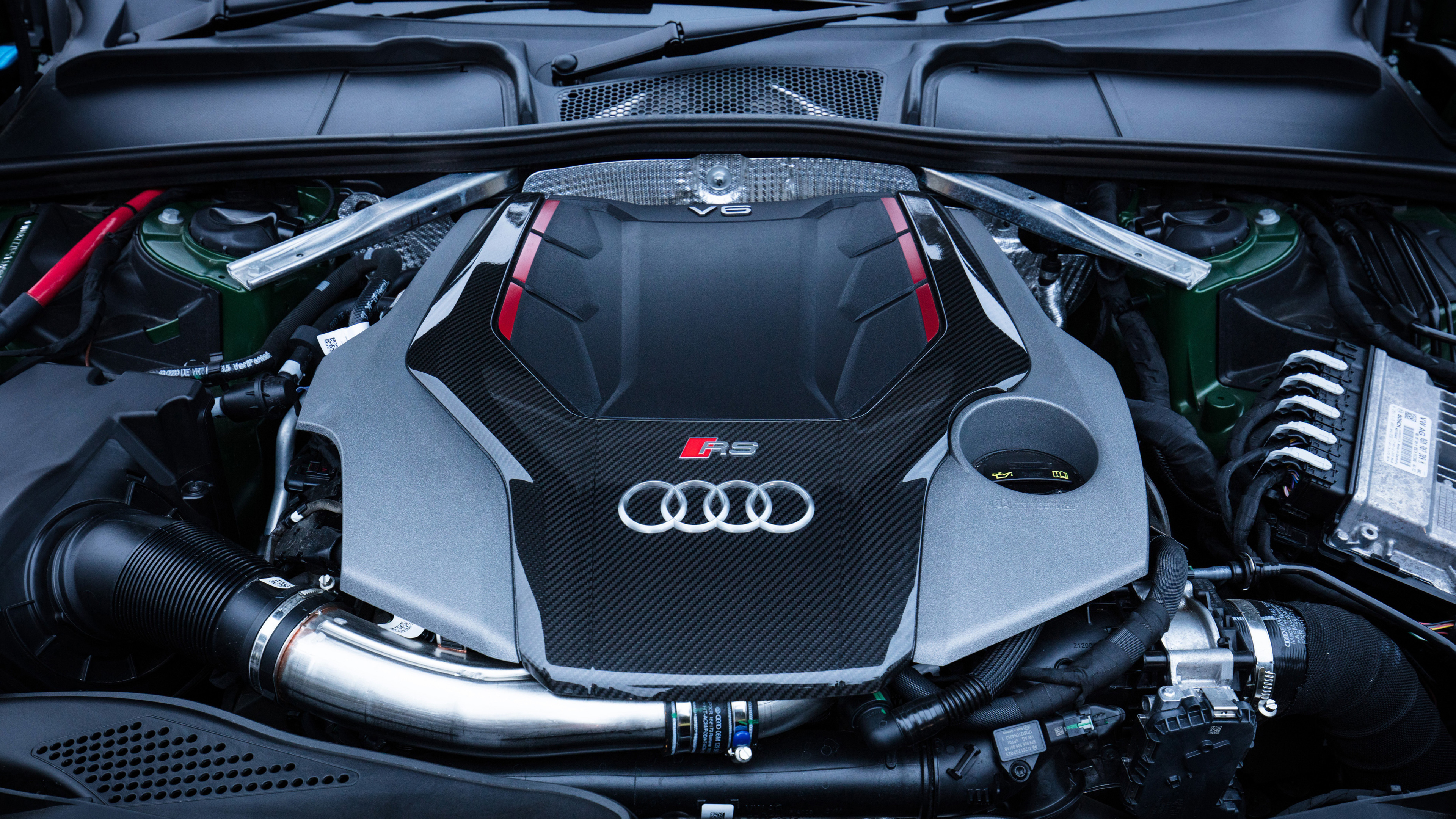 Audi Rs5 Engine - HD Wallpaper 