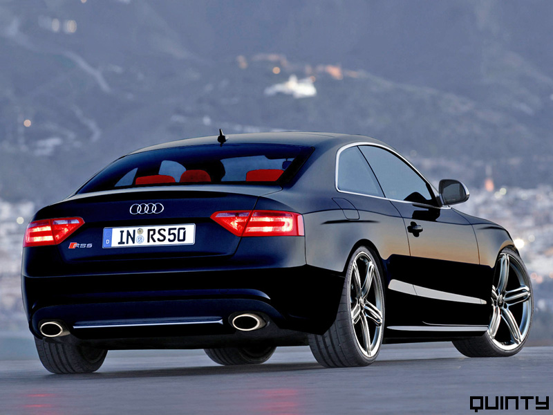 Audi S5 2008 Rear - HD Wallpaper 