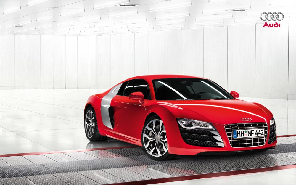 Audi R8 V10 5.2 Fsi - HD Wallpaper 