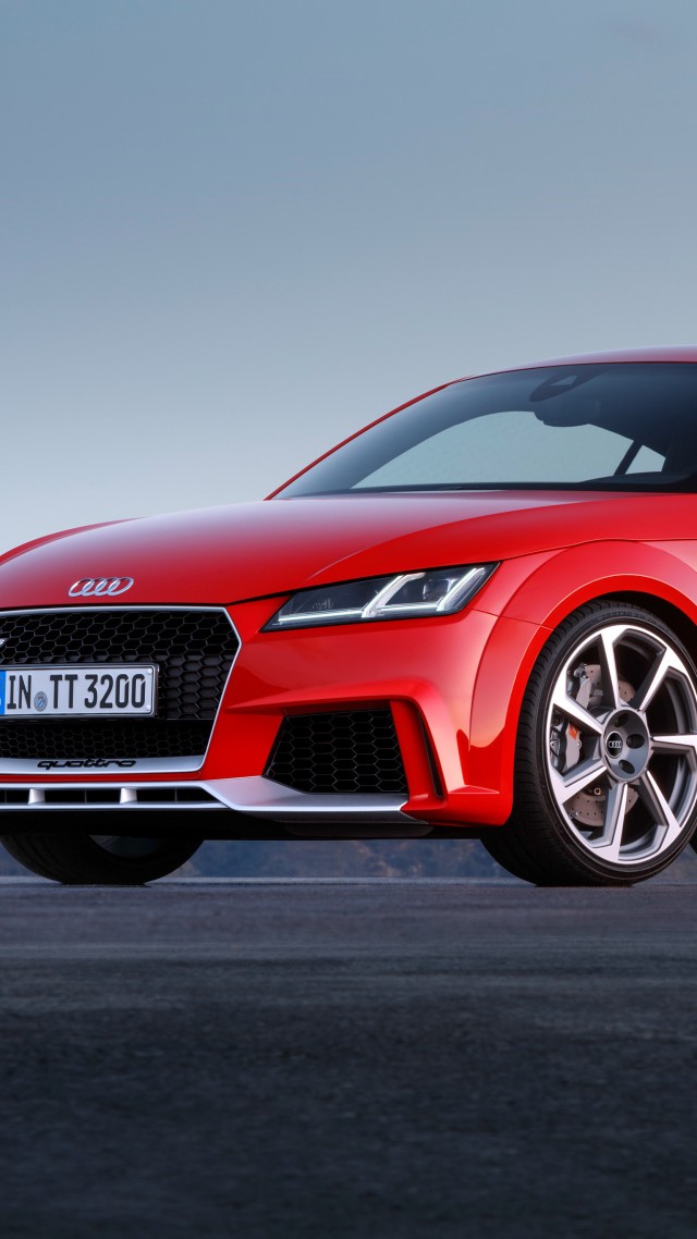 Audi Tt Rs Wallpaper - Audi Tt Red Rs - HD Wallpaper 