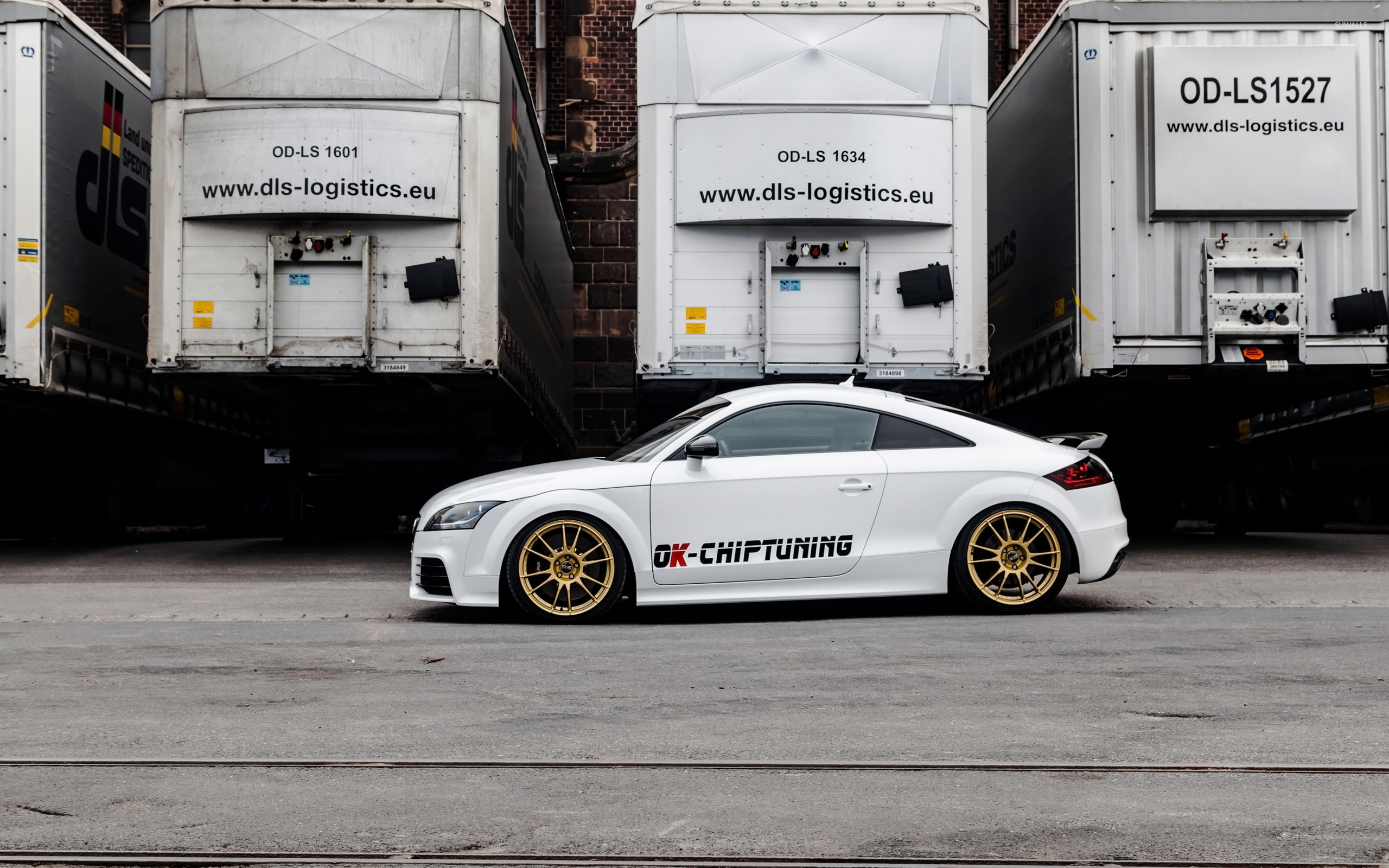 Audi Tt Side Stripes - HD Wallpaper 
