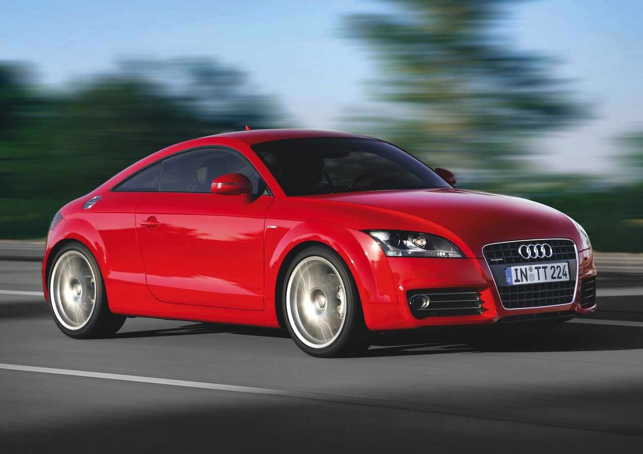 Cars Wallpapers Audi Tt - 2009 Red Audi Tt - HD Wallpaper 