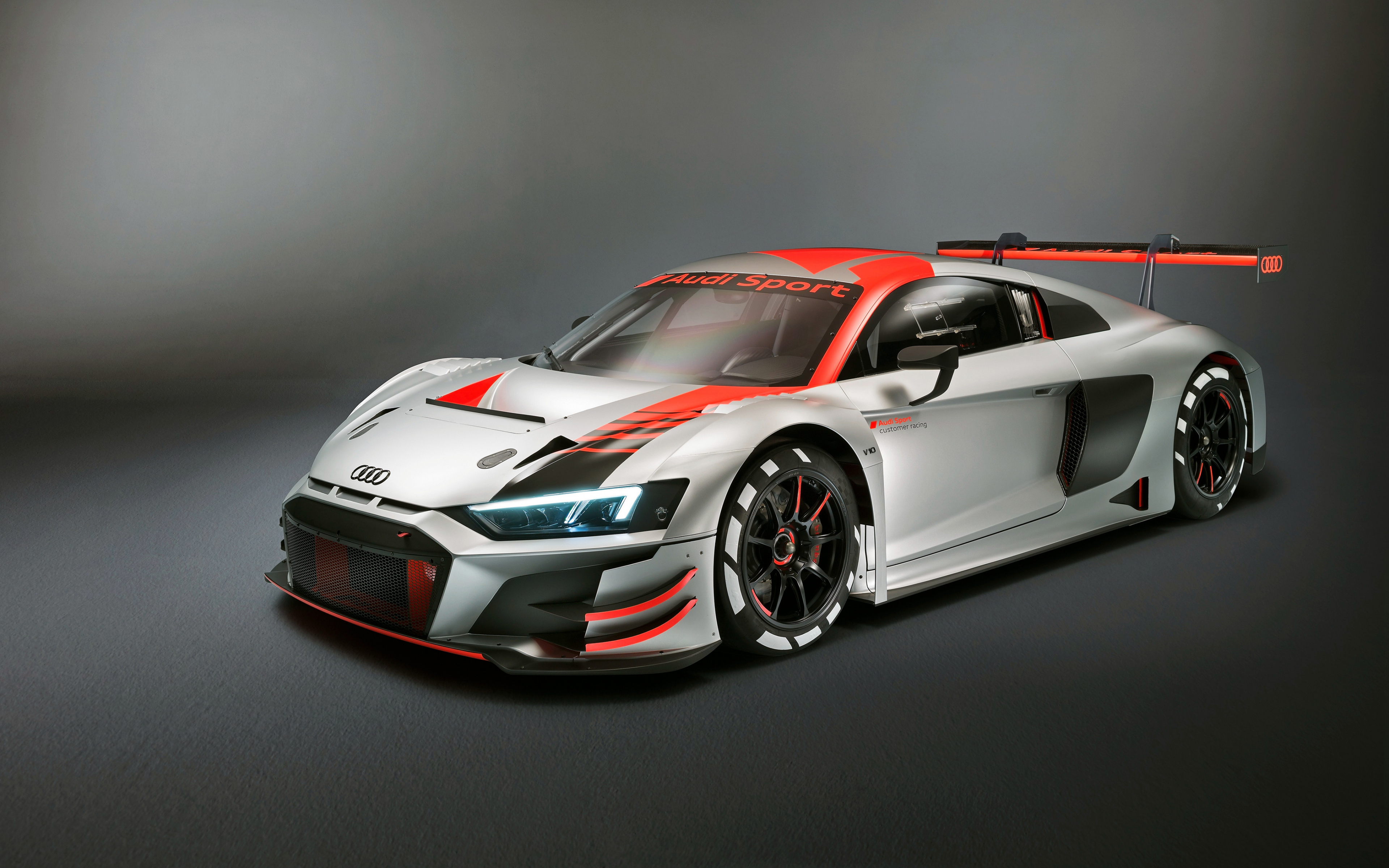 Audi R8 Lms Gt3, Sports Car, 2019, Wallpaper - Audi R8 Gt3 Lms - HD Wallpaper 