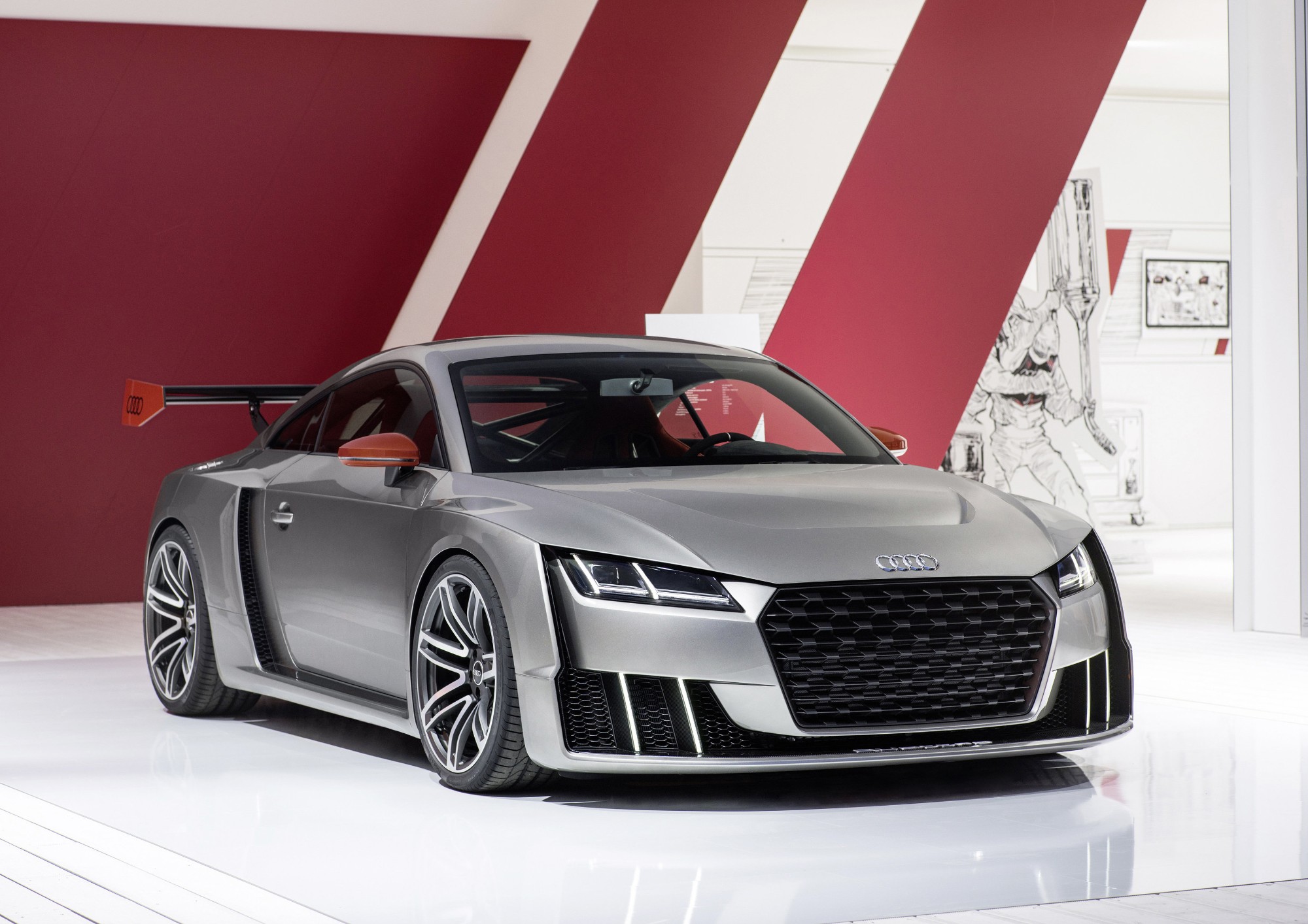 Audi Tt Sport 2016 - HD Wallpaper 