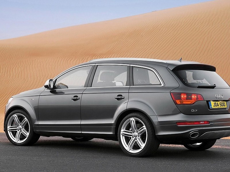 Audi Q7 Wallpaper - Audi Q7 2006 Dark Grey - HD Wallpaper 