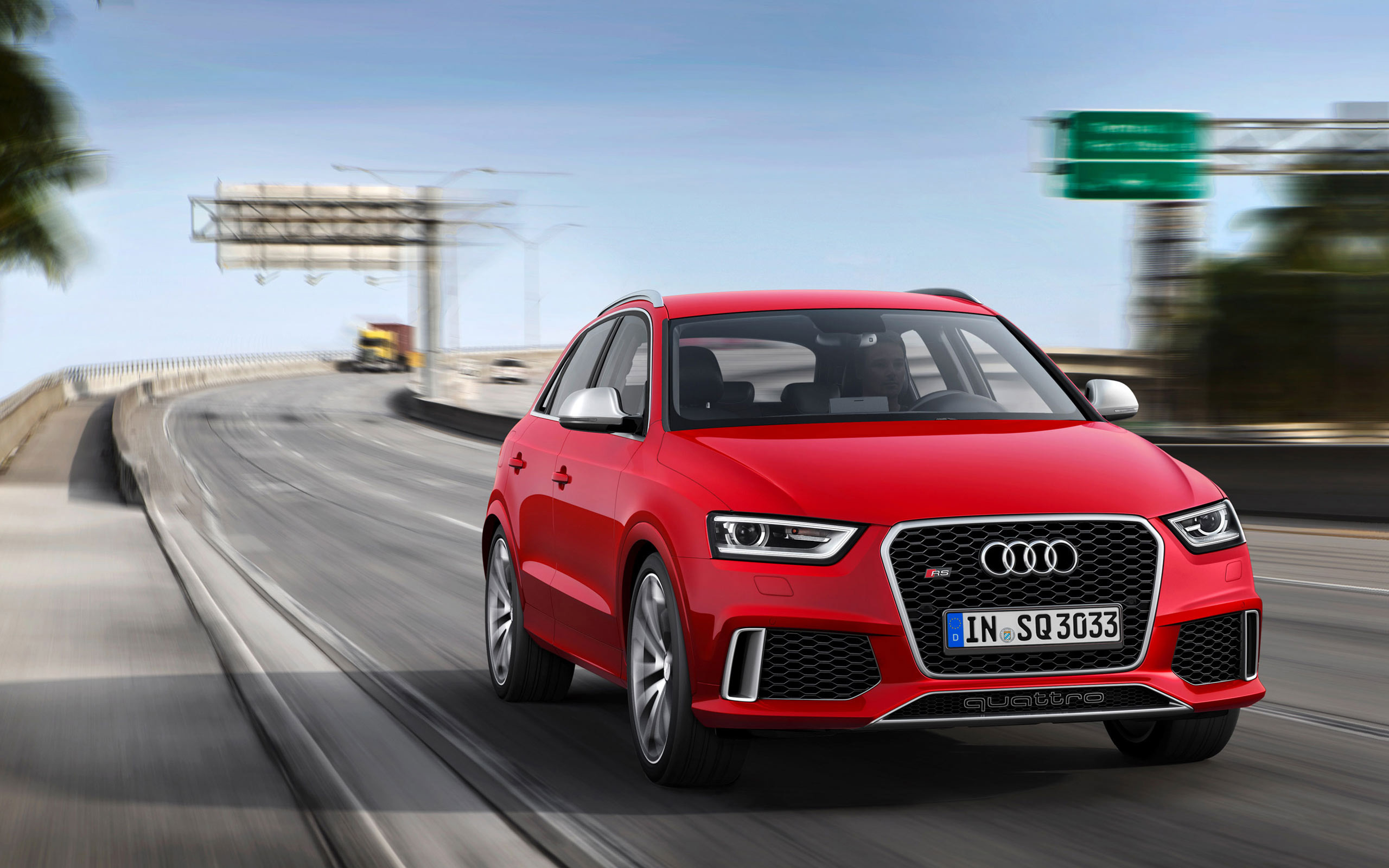 Audi Q3 Red Hd - HD Wallpaper 