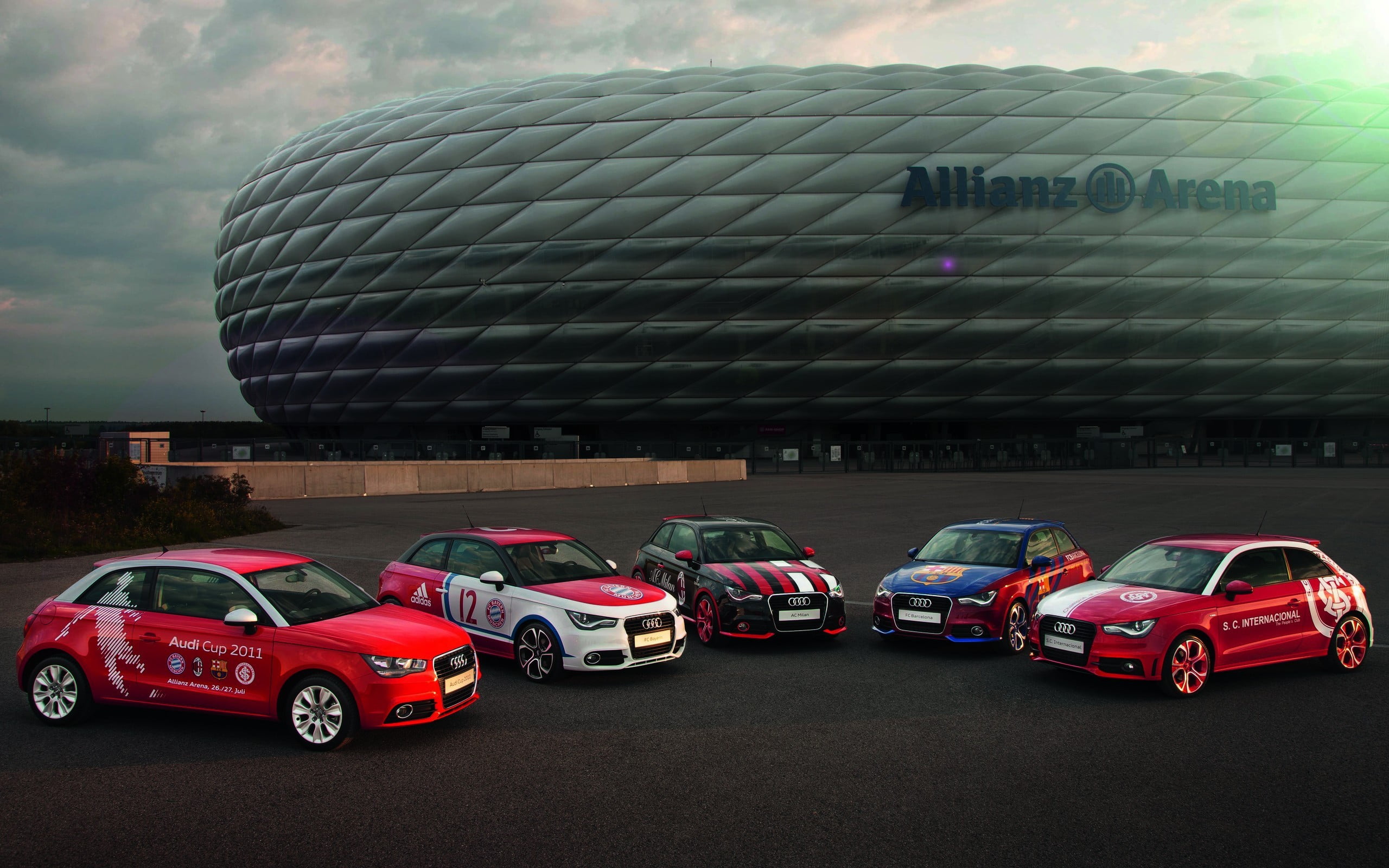 Allianz Arena - HD Wallpaper 