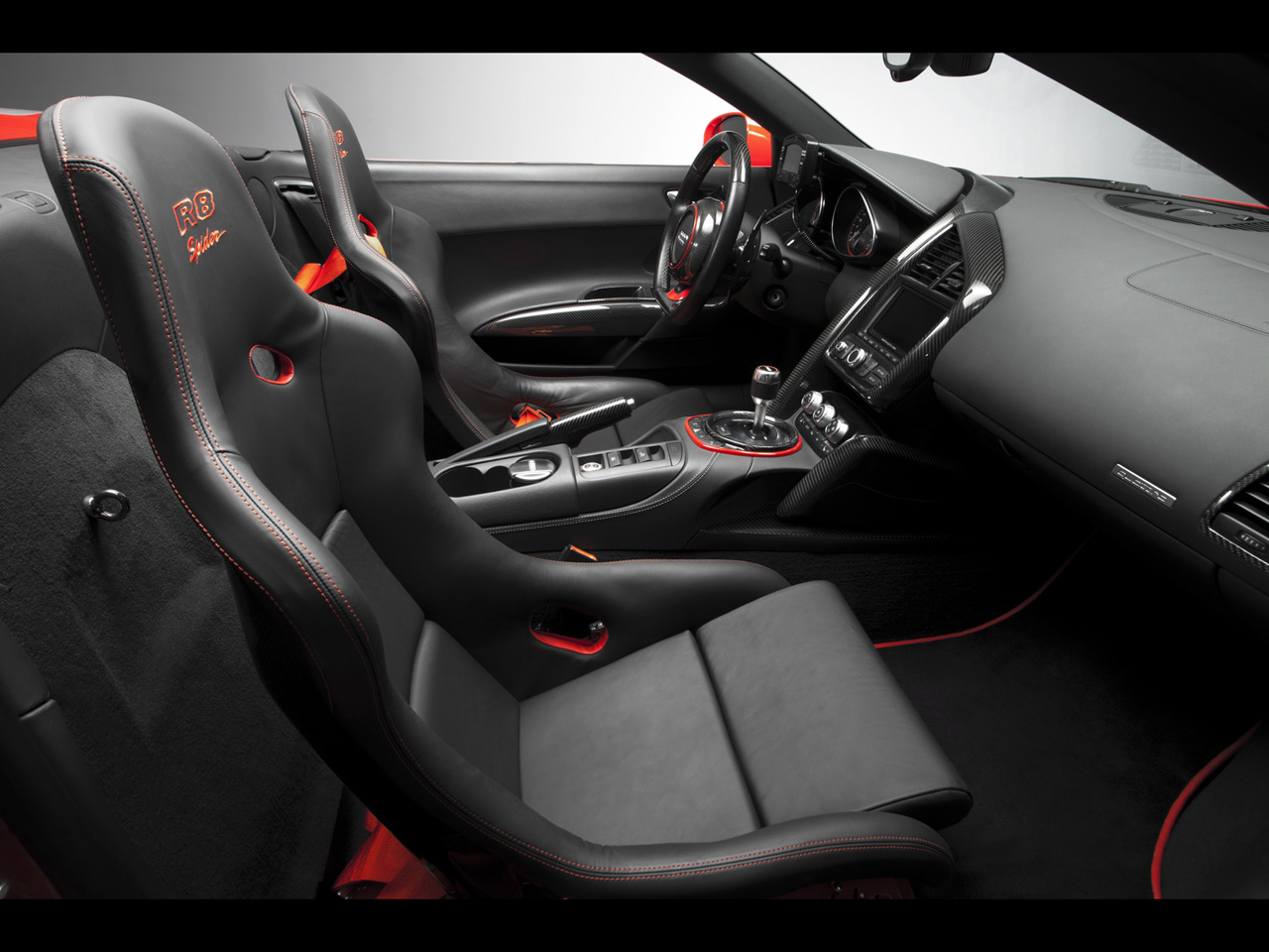 Matte Black Audi R8 Inside 1280x960 Wallpaper Teahub Io