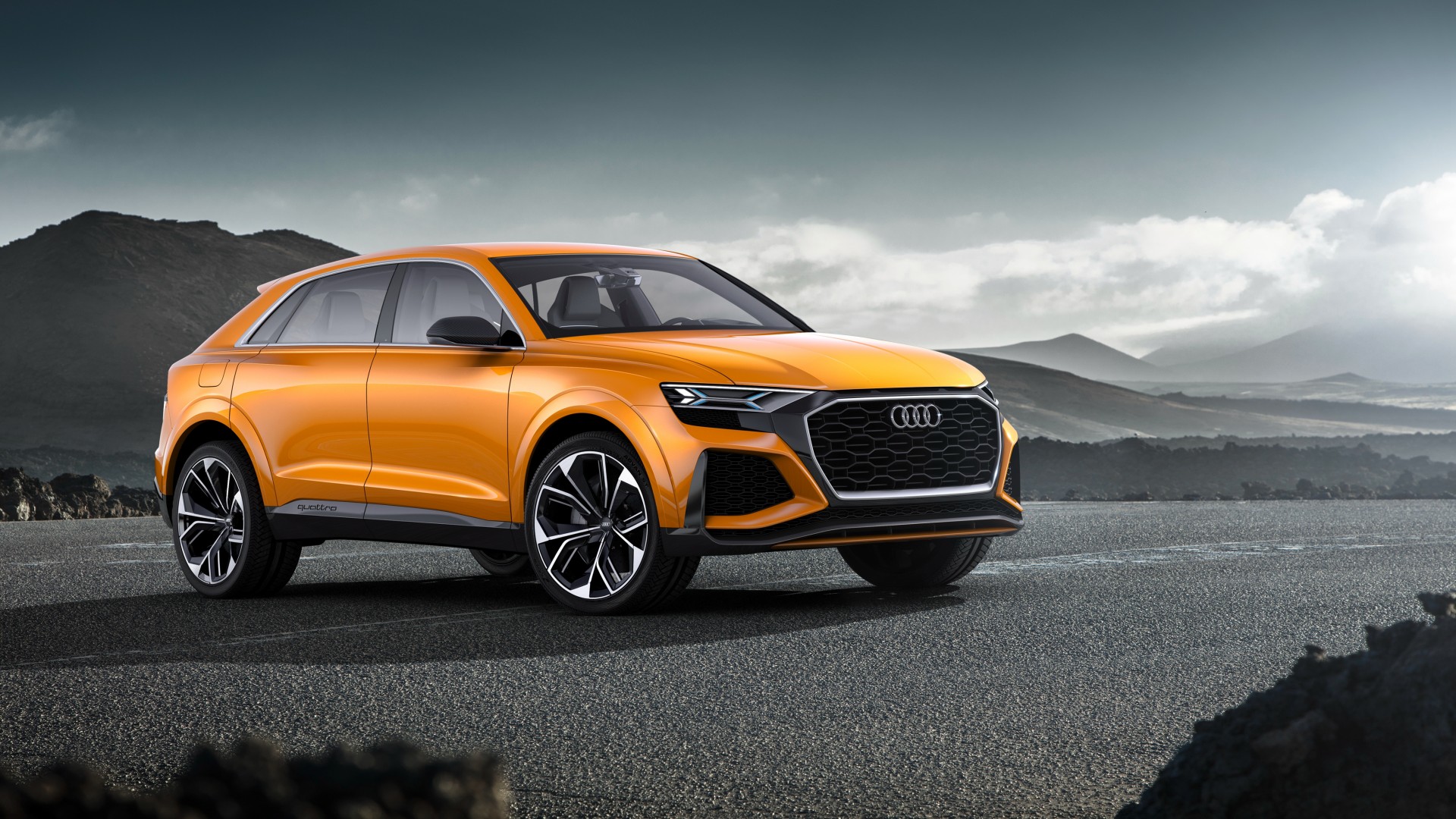 Audi Q8 4k - HD Wallpaper 