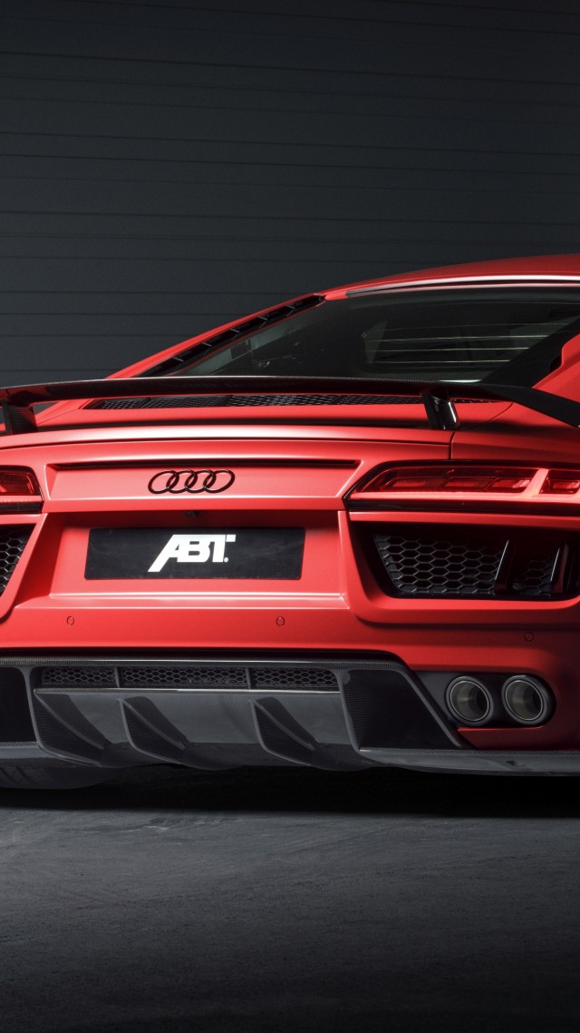 Abt Audi R8, Cars 2017, 4k - Audi R8 V10 Kit - HD Wallpaper 