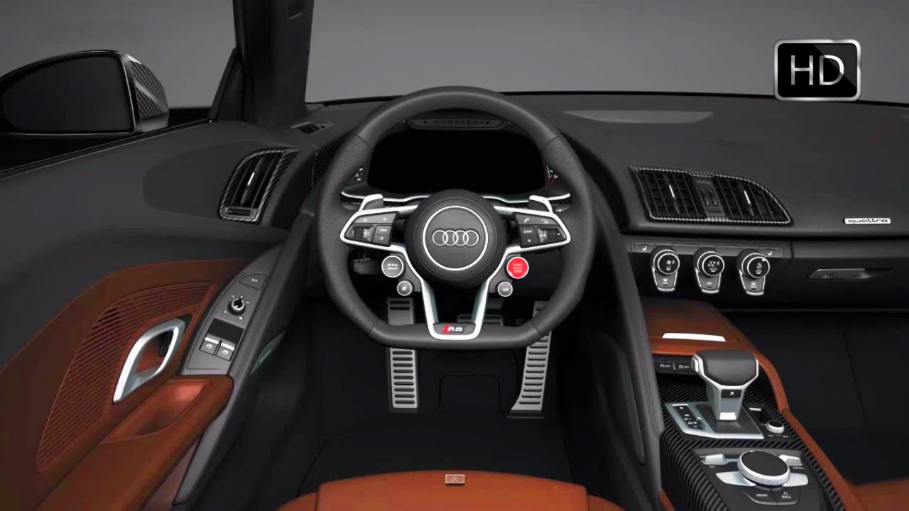 Audi R8 2017 Inside - HD Wallpaper 
