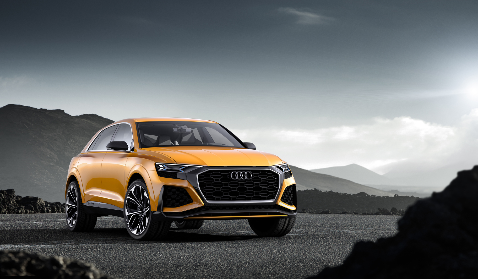 Audi Q8 Sport - Audi Q8 201 8 - HD Wallpaper 